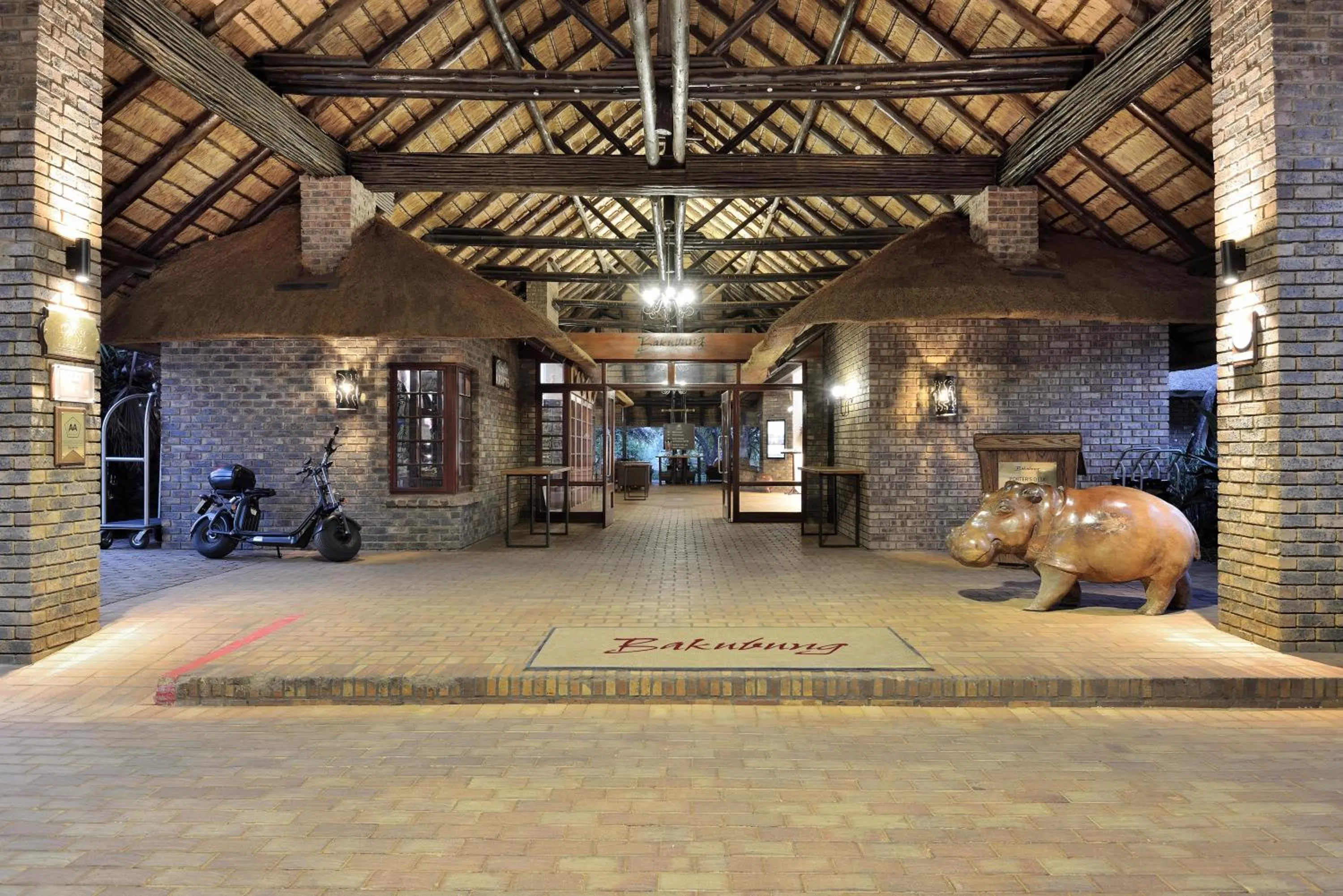 Lobby or reception in Bakubung Bush Lodge