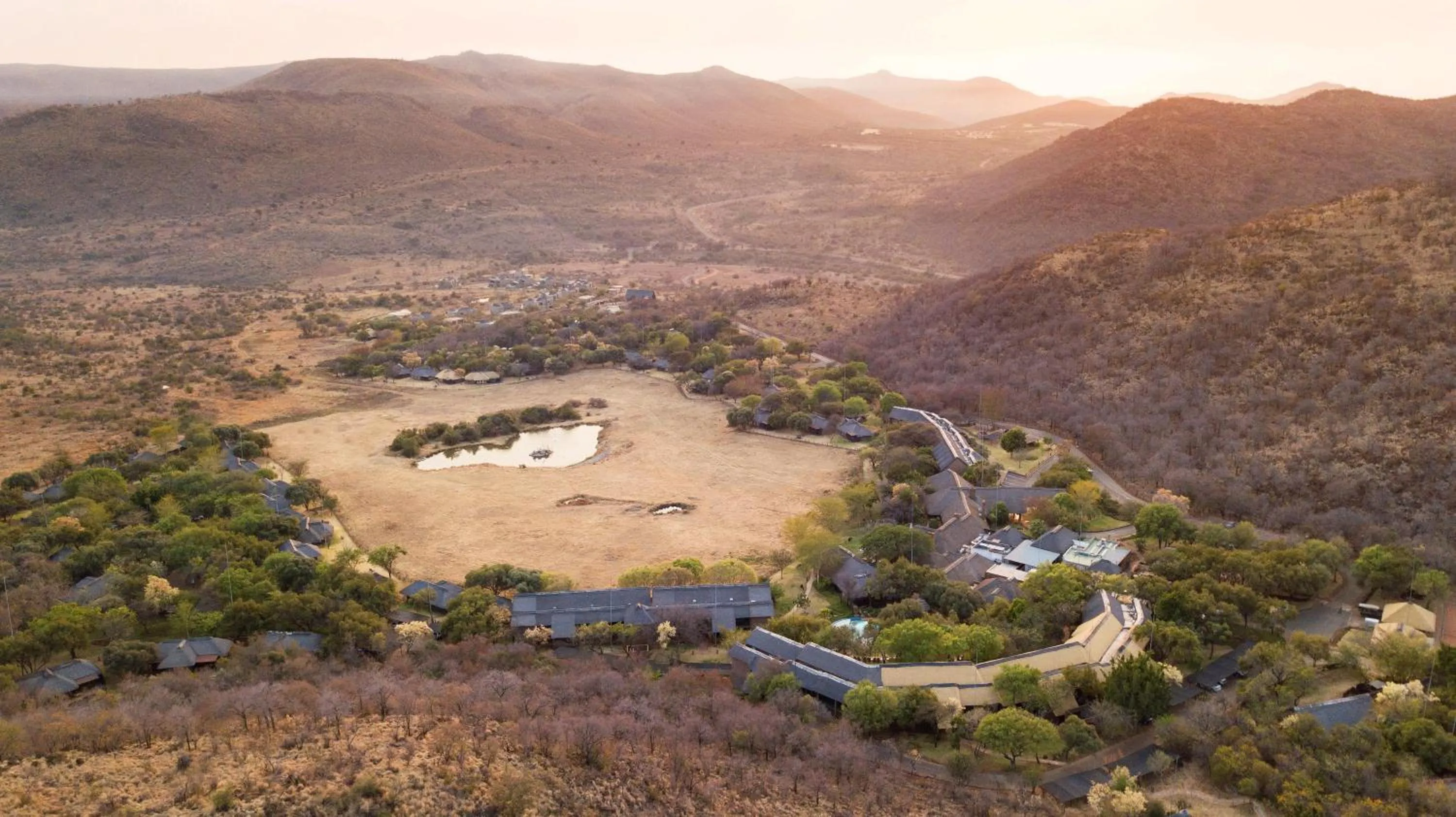 Natural landscape in Bakubung Bush Lodge