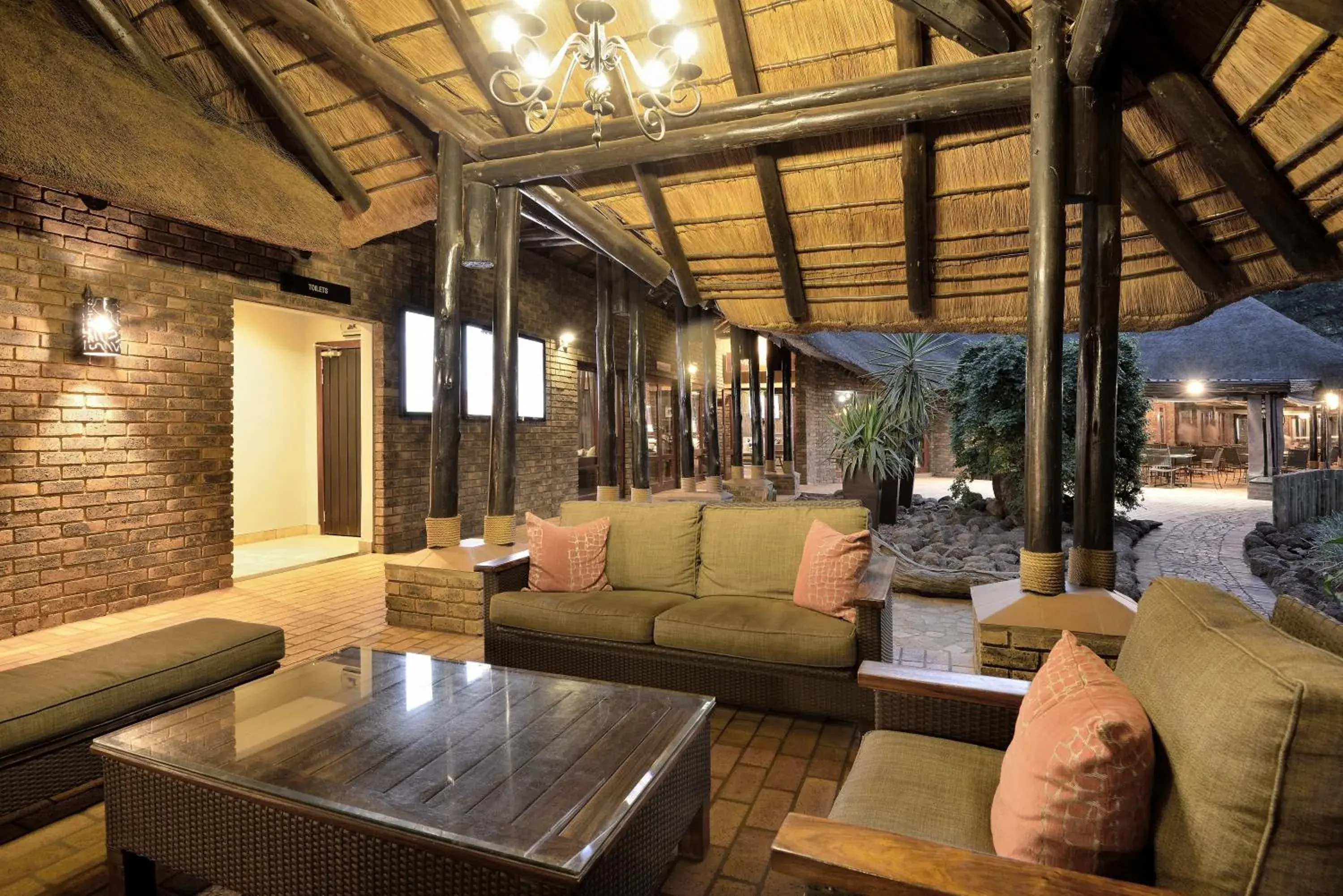 Lobby or reception in Bakubung Bush Lodge Lobby or reception in Bakubung Bush Lodge