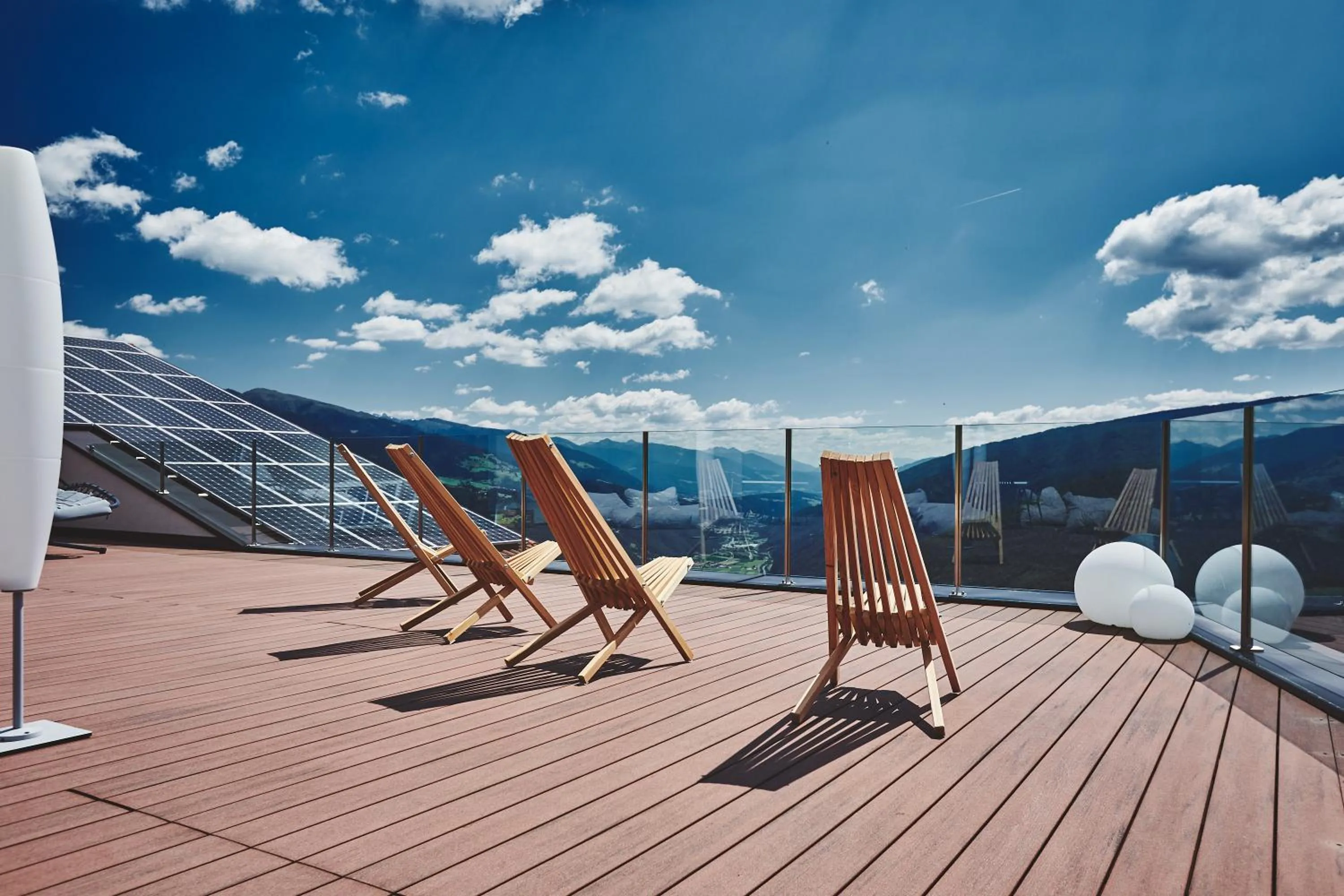 Patio in Hotel Kristall