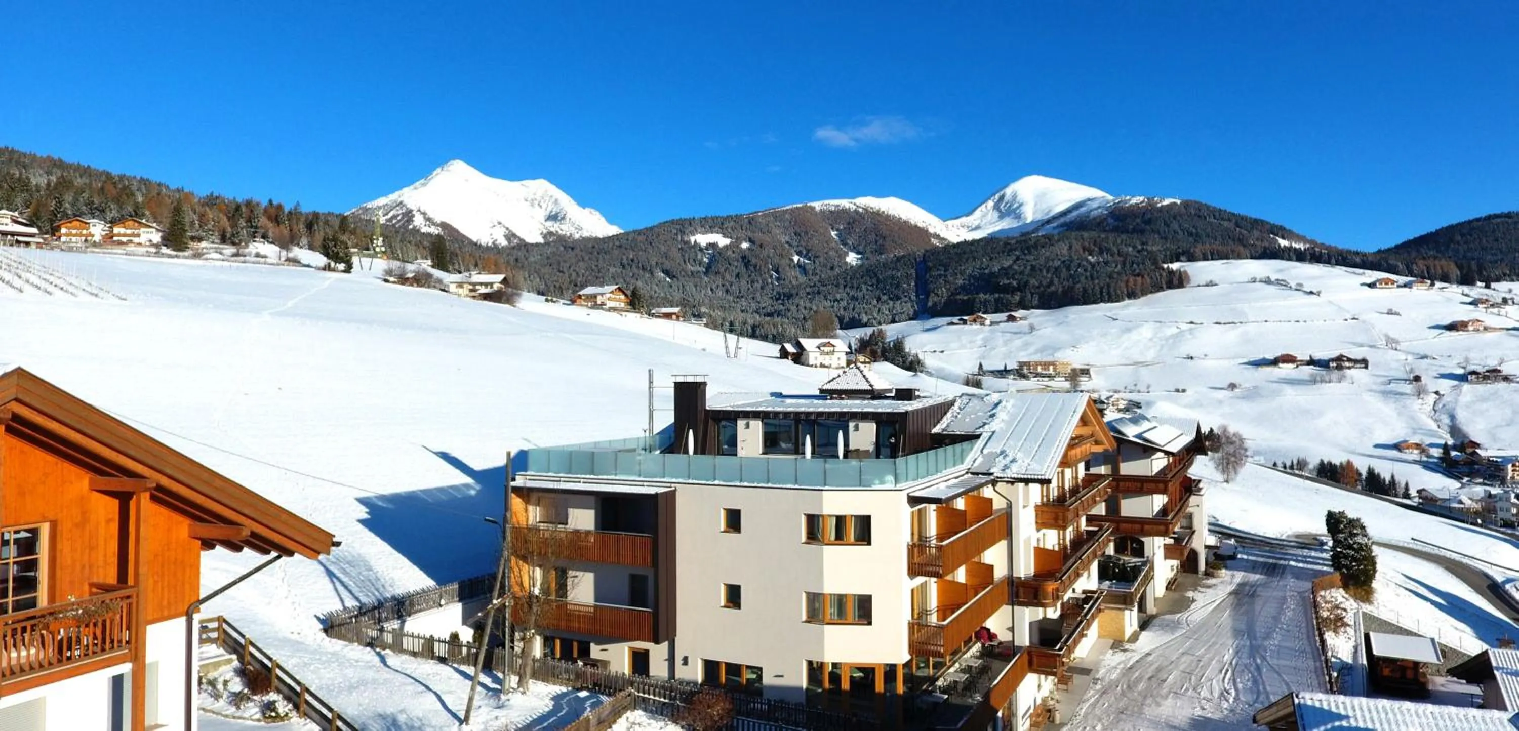 Mountain view in Hotel Kristall