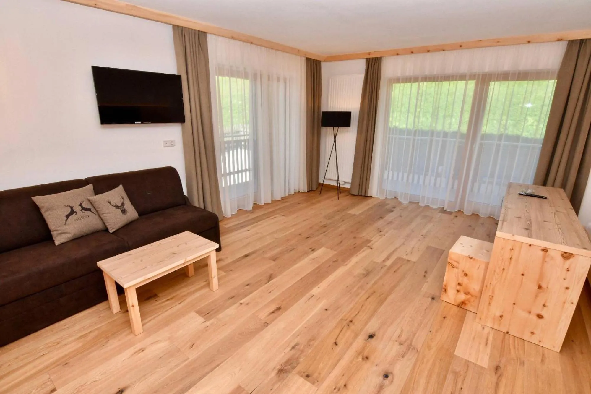 Bed in Hotel Kristall