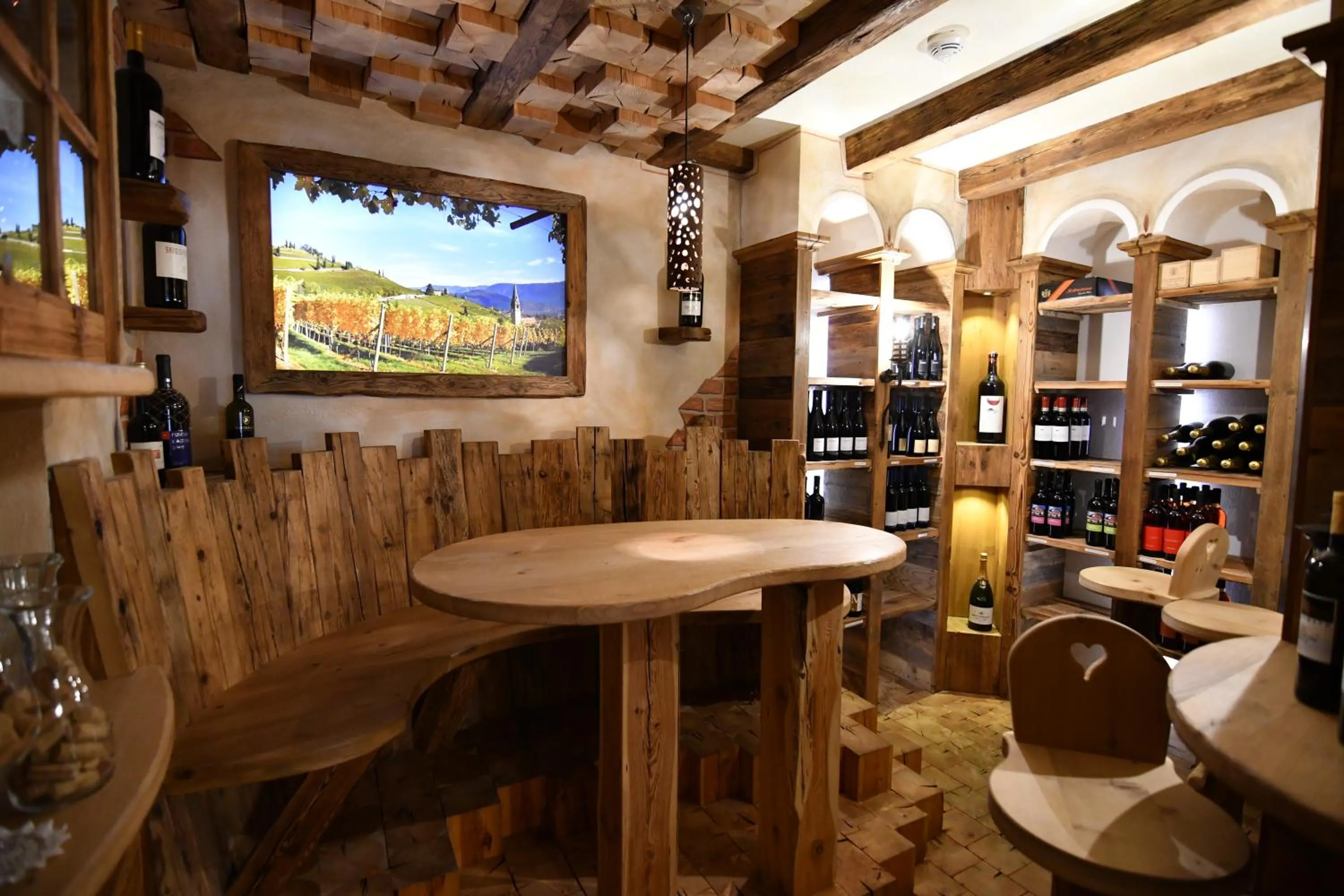 Alcoholic drinks in Hotel Kristall