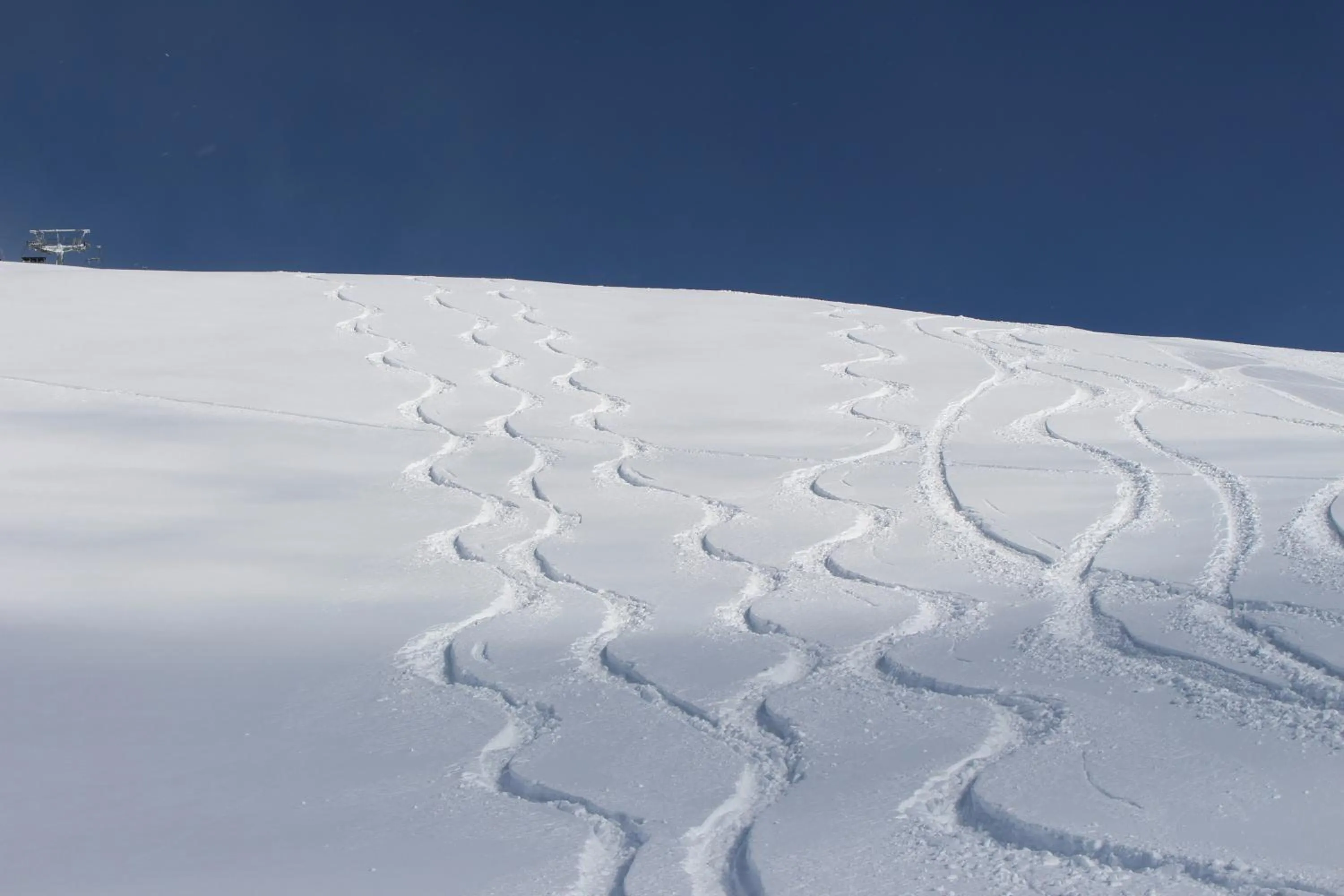 Skiing in Hotel Kristall