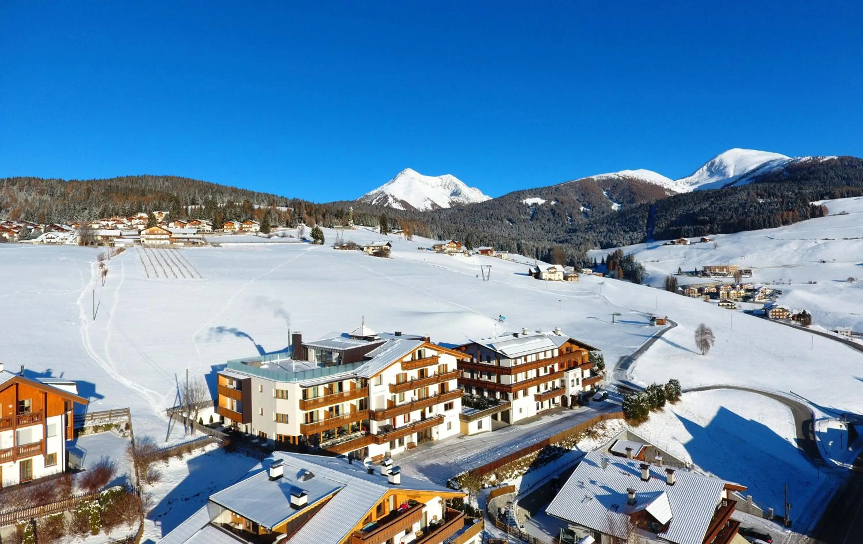 Bird's eye view in Hotel Kristall