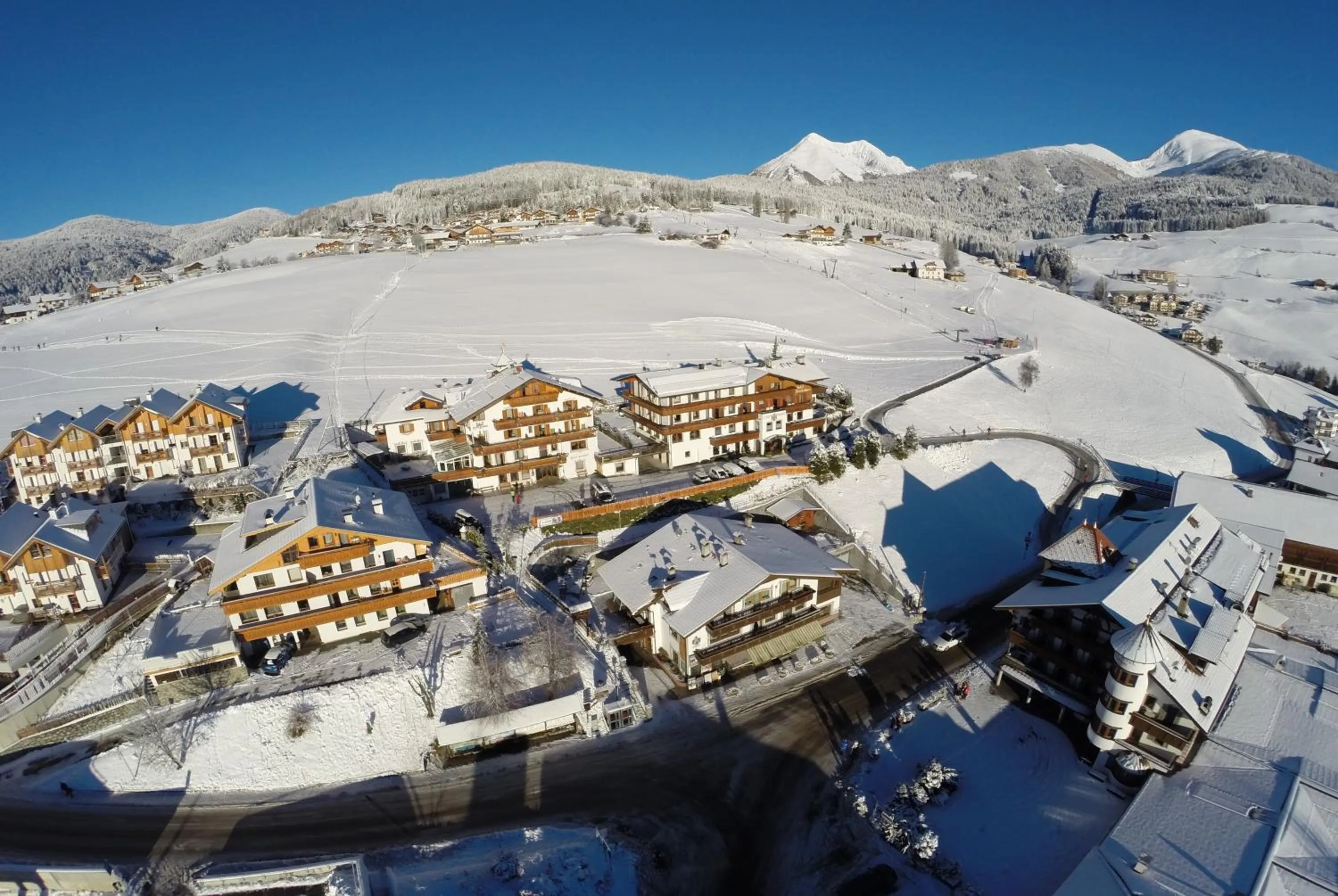 Bird's eye view in Hotel Kristall