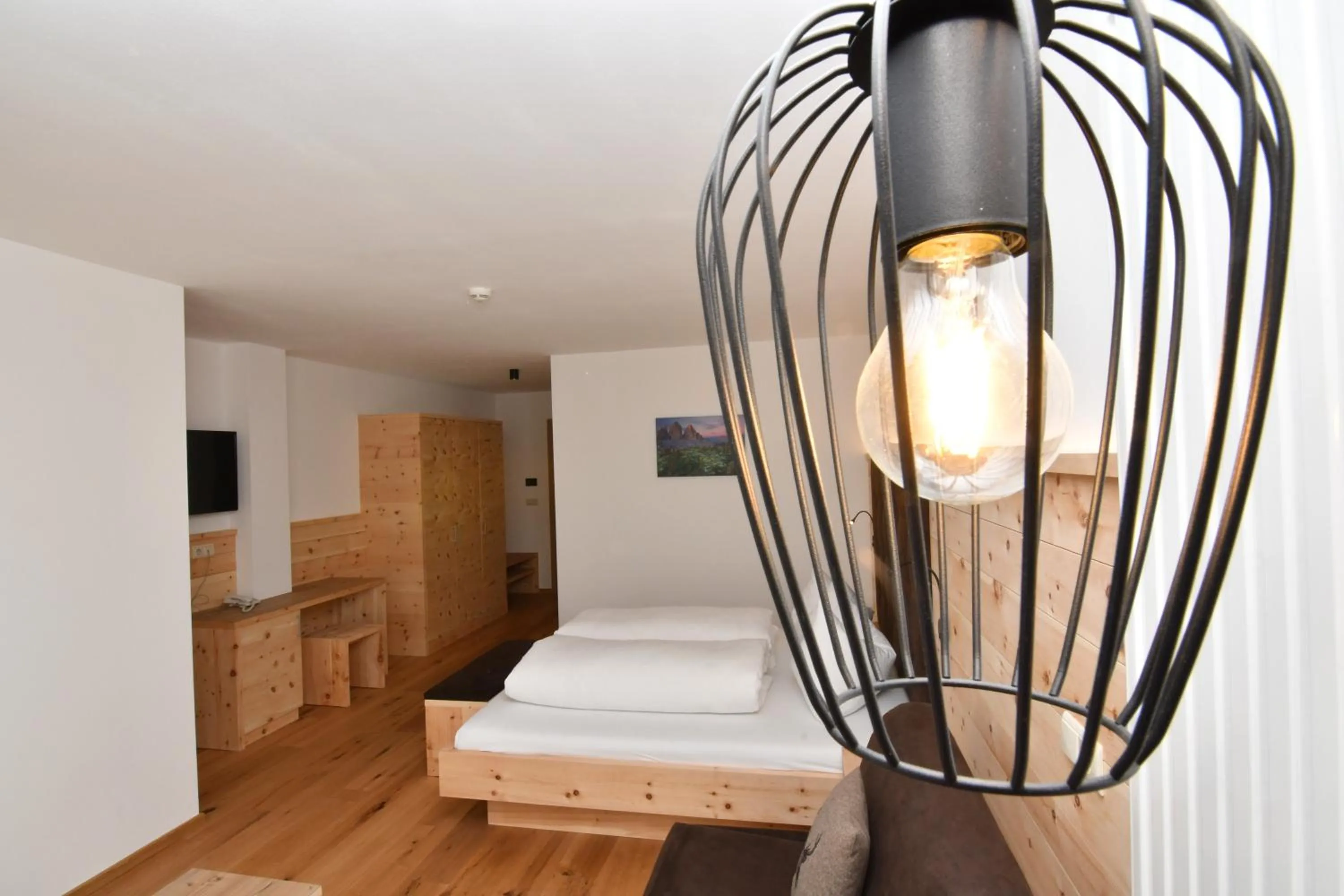 Bed in Hotel Kristall