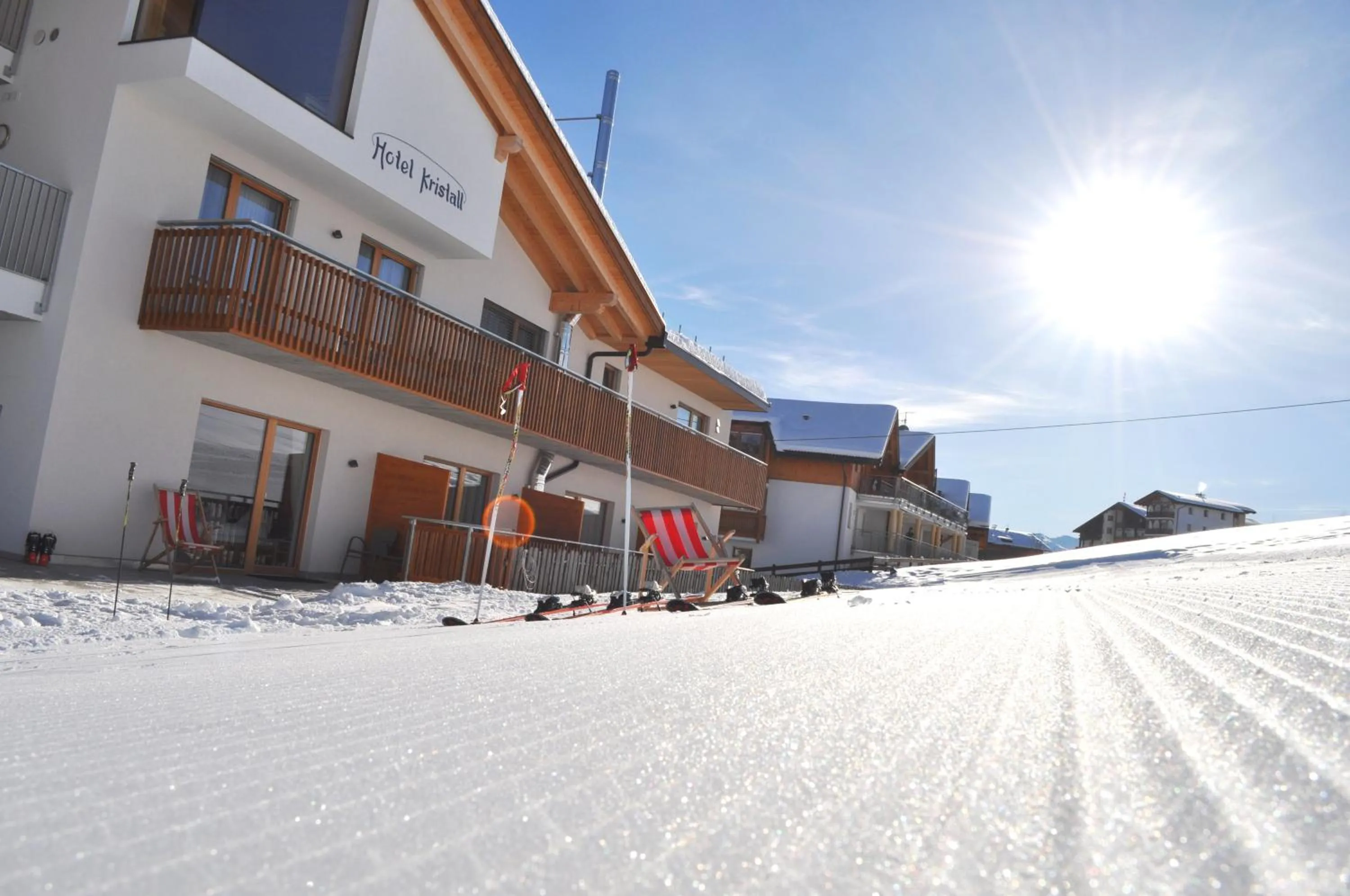 Facade/entrance in Hotel Kristall