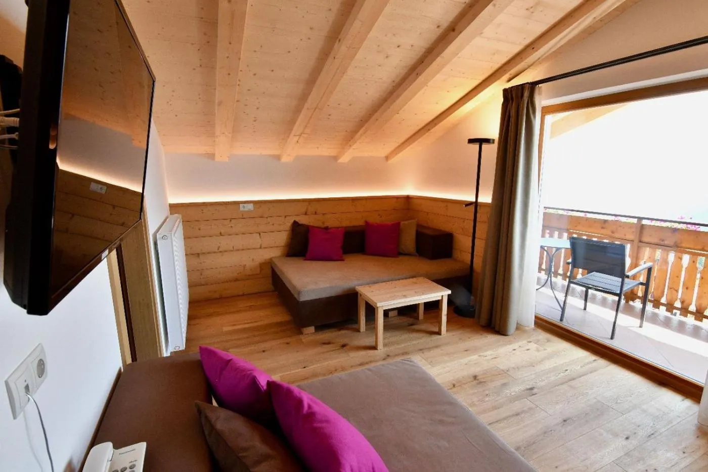 Bed in Hotel Kristall