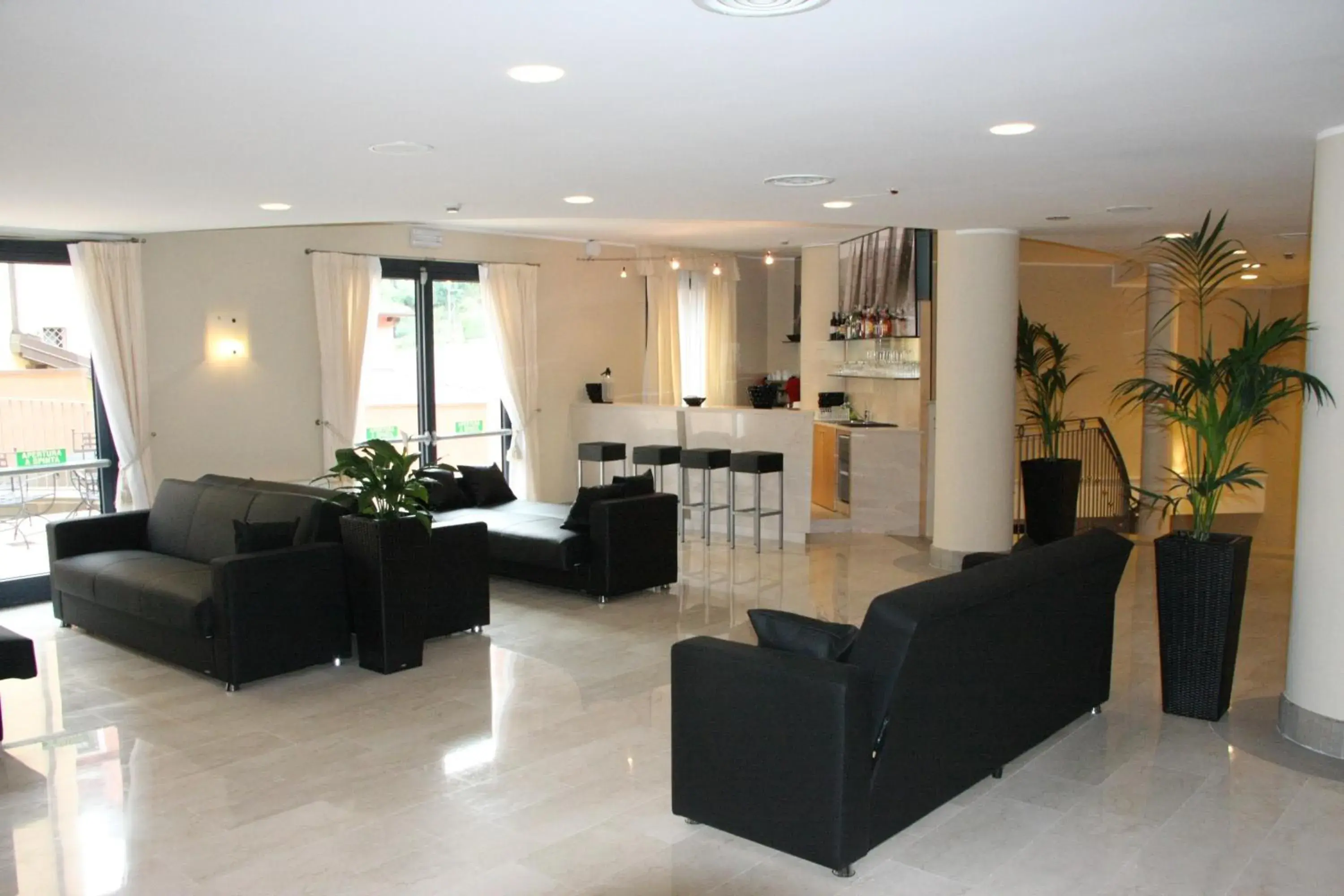 Lobby or reception in Hotel San Rocco Lobby or reception in Hotel San Rocco