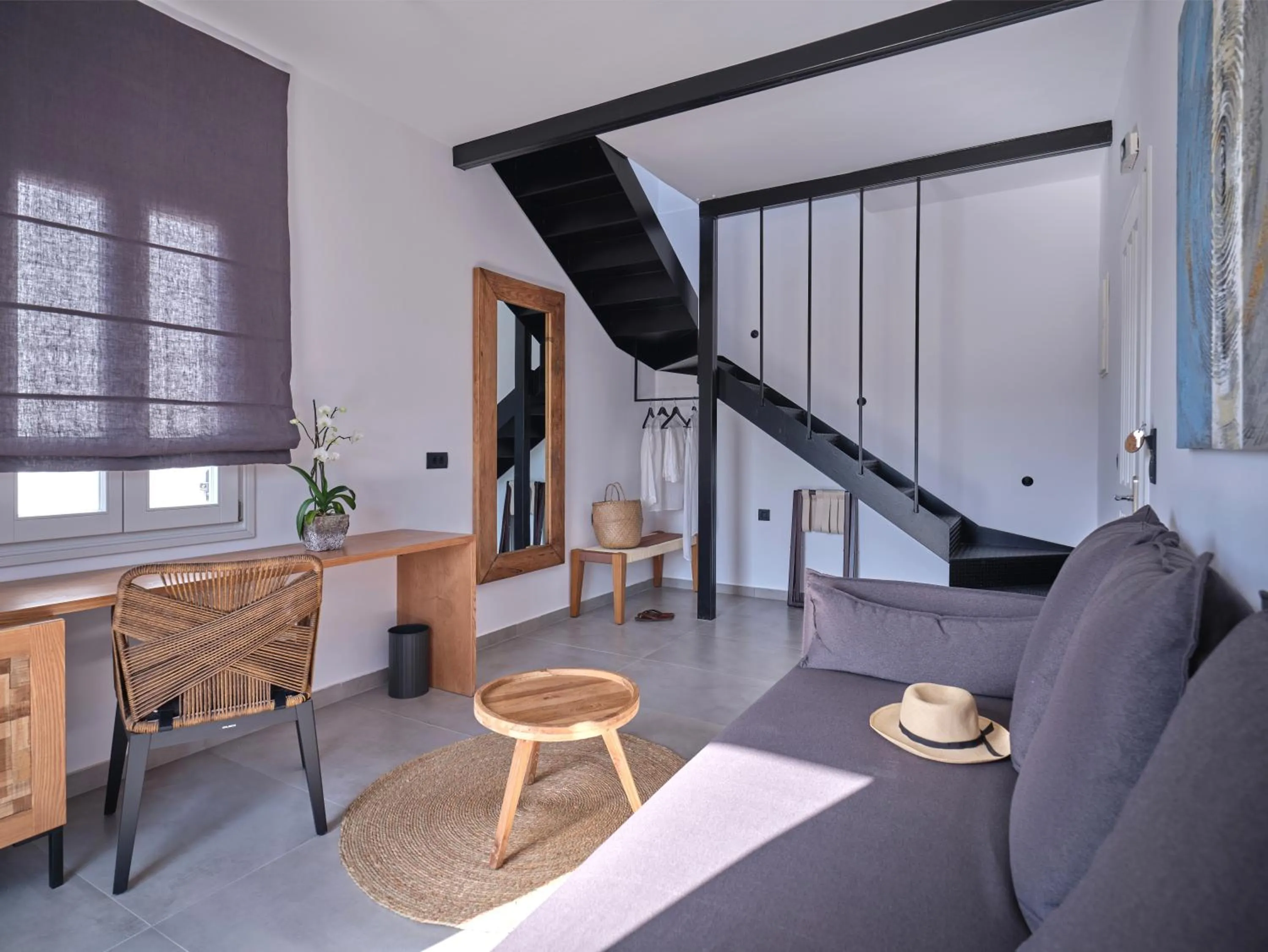 Duplex Suite with Sea View in Parian Village Beach Hotel - Adults Only