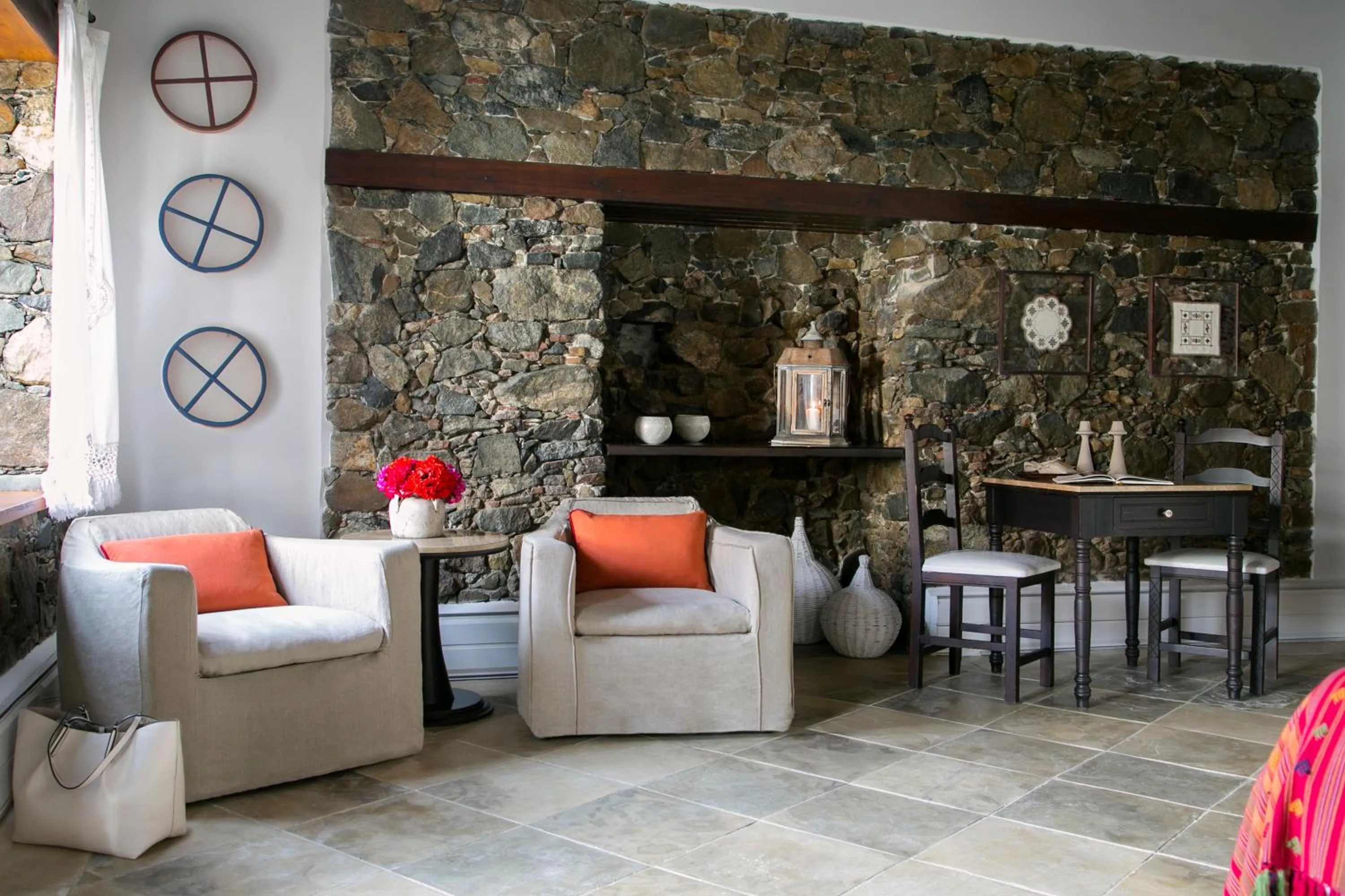 Seating area in Casale Panayiotis