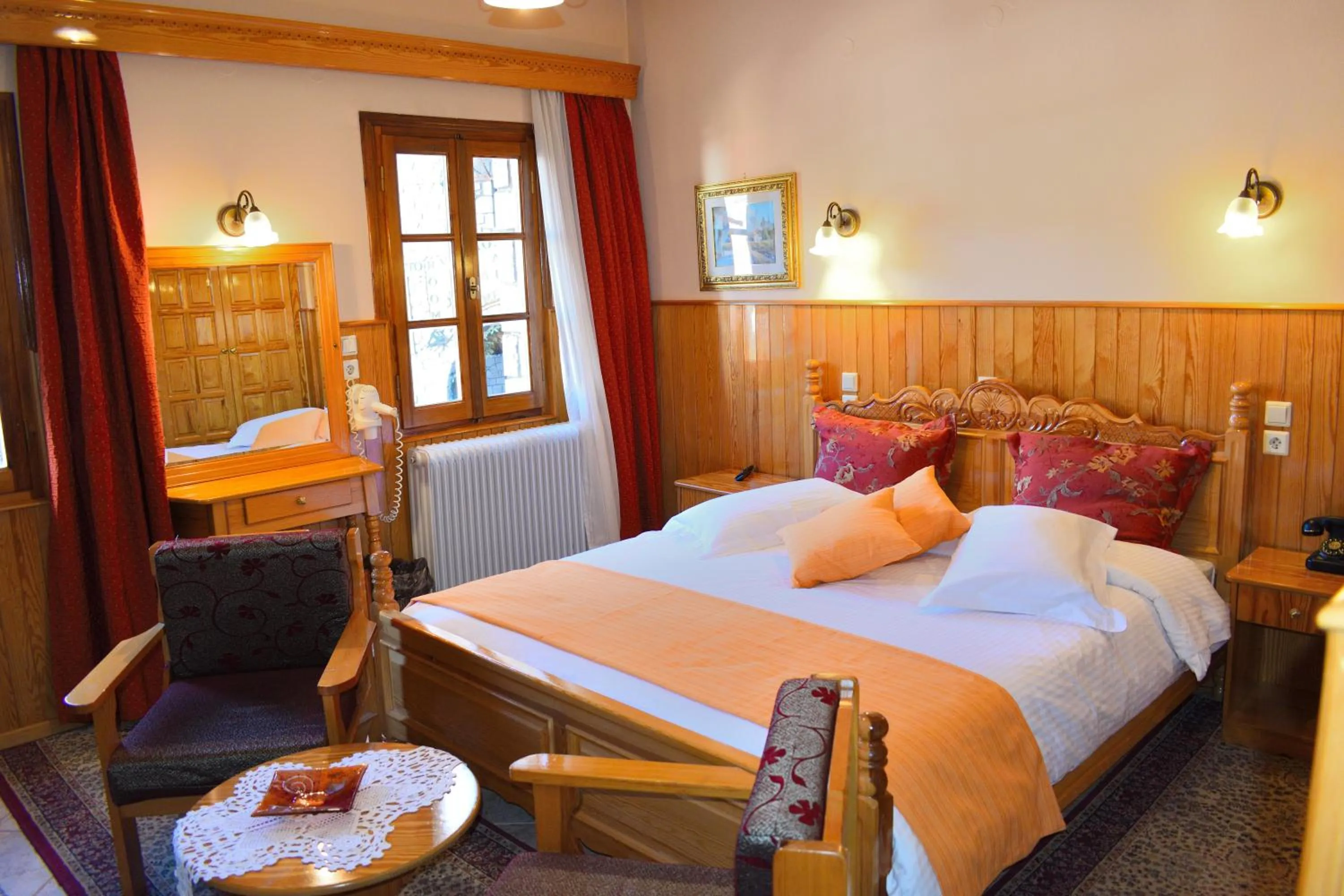 Bedroom, Bed in Asteri Metsovou