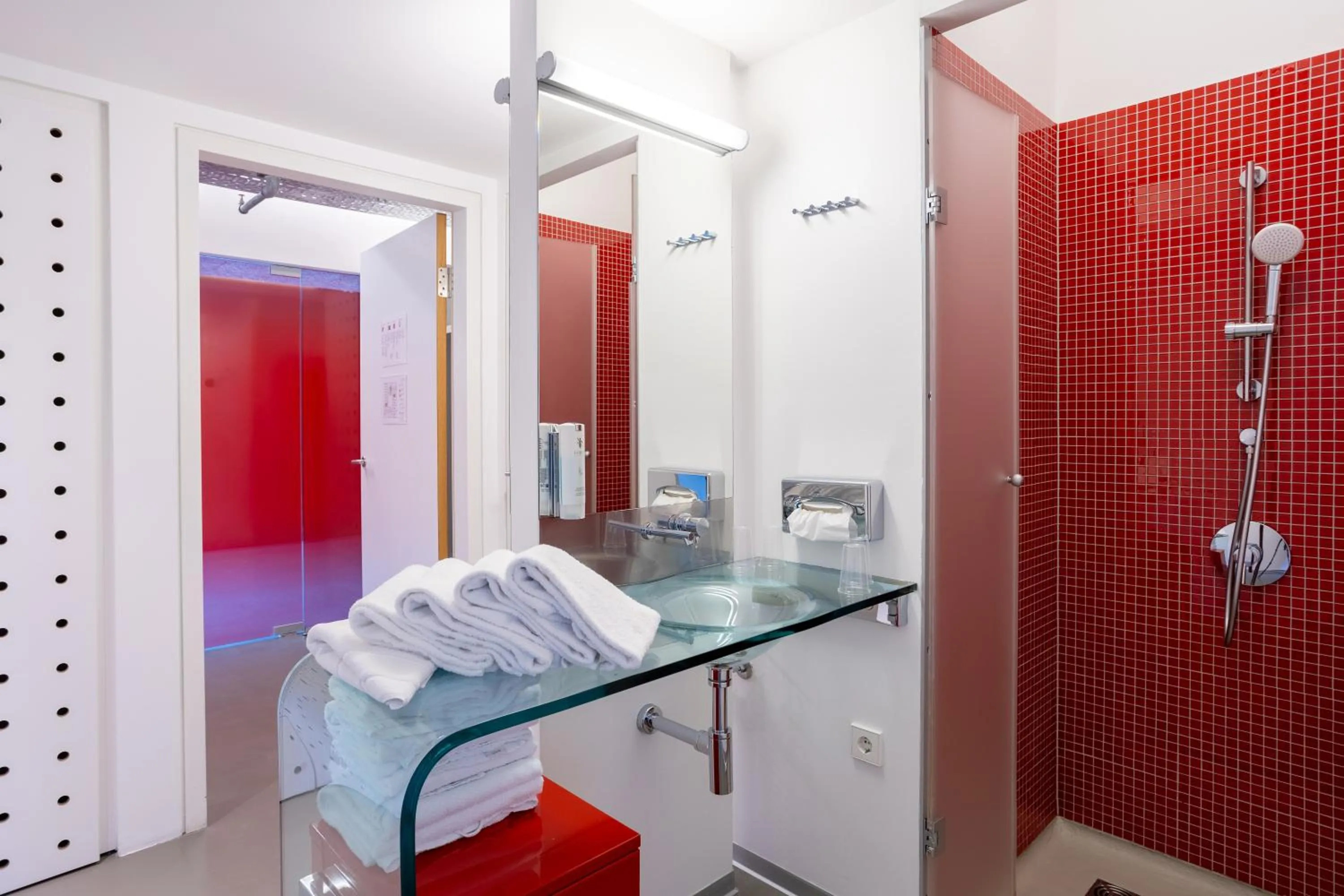 Shower in DORMERO BeHo Zugspitze