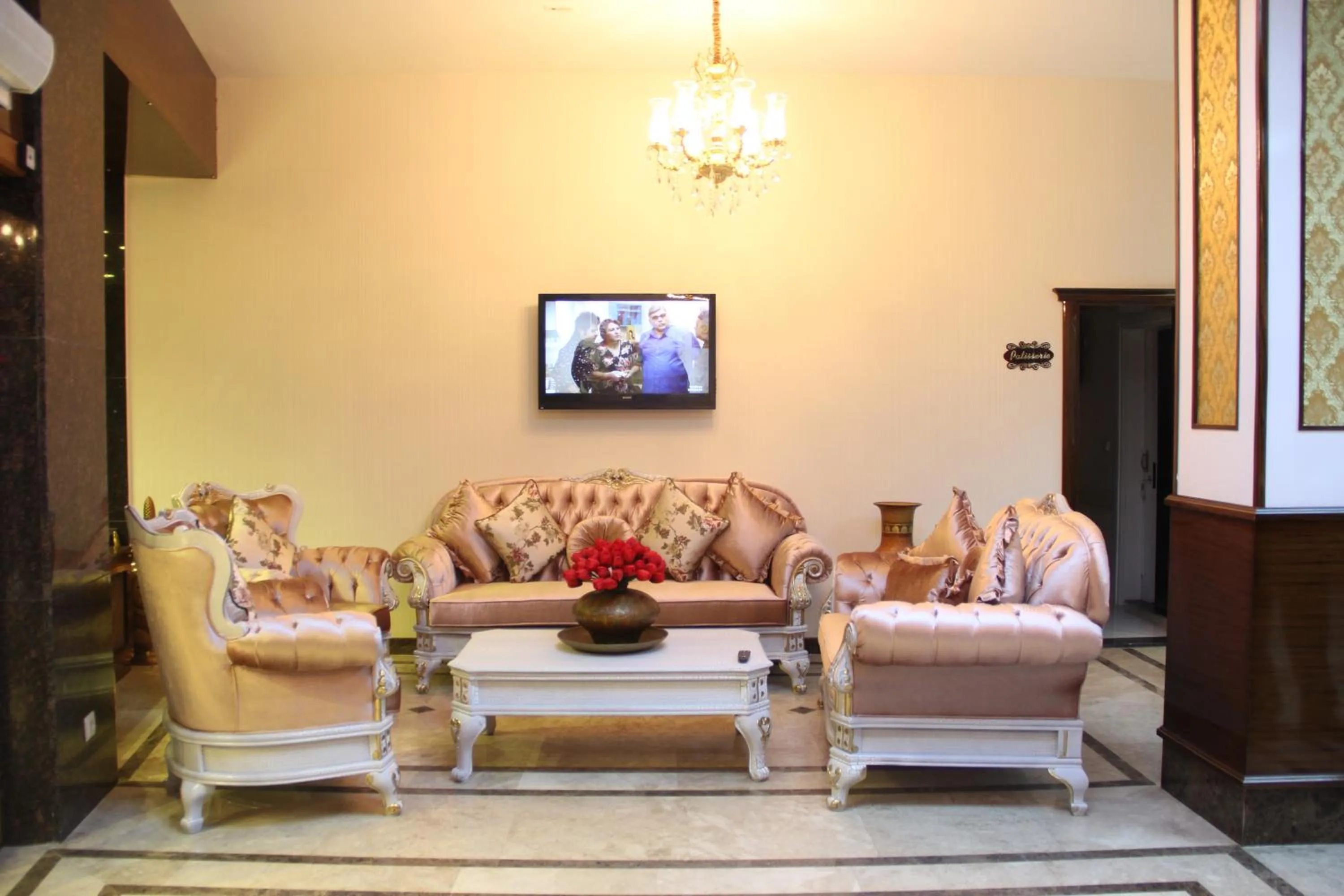 Lobby or reception in Grand Corner Boutique Hotel