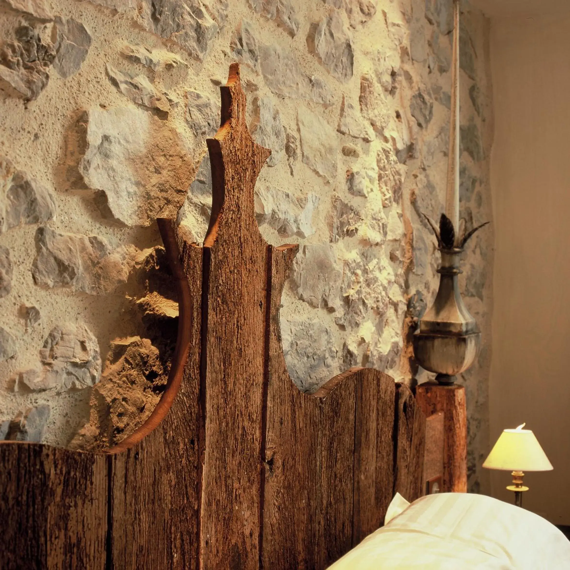 Bed in Hotel Logis - Chateau de Beauregard Bed in Hotel Logis - Chateau de Beauregard