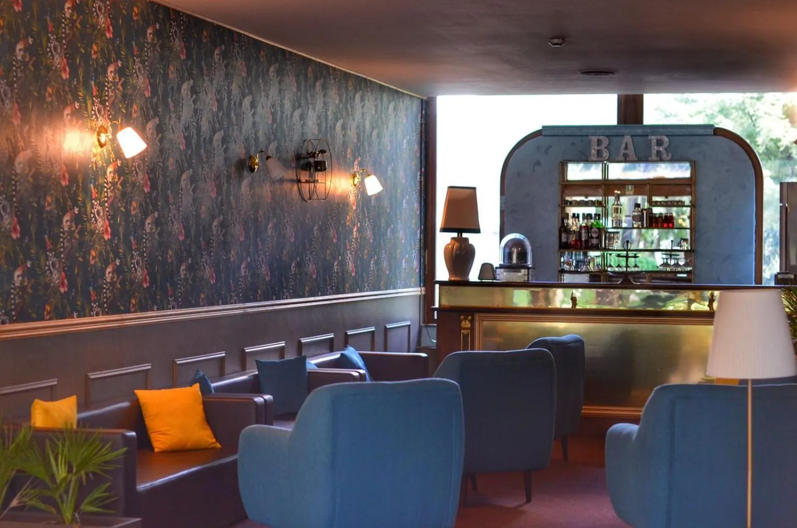 Lounge or bar in Blue Dream Hotel