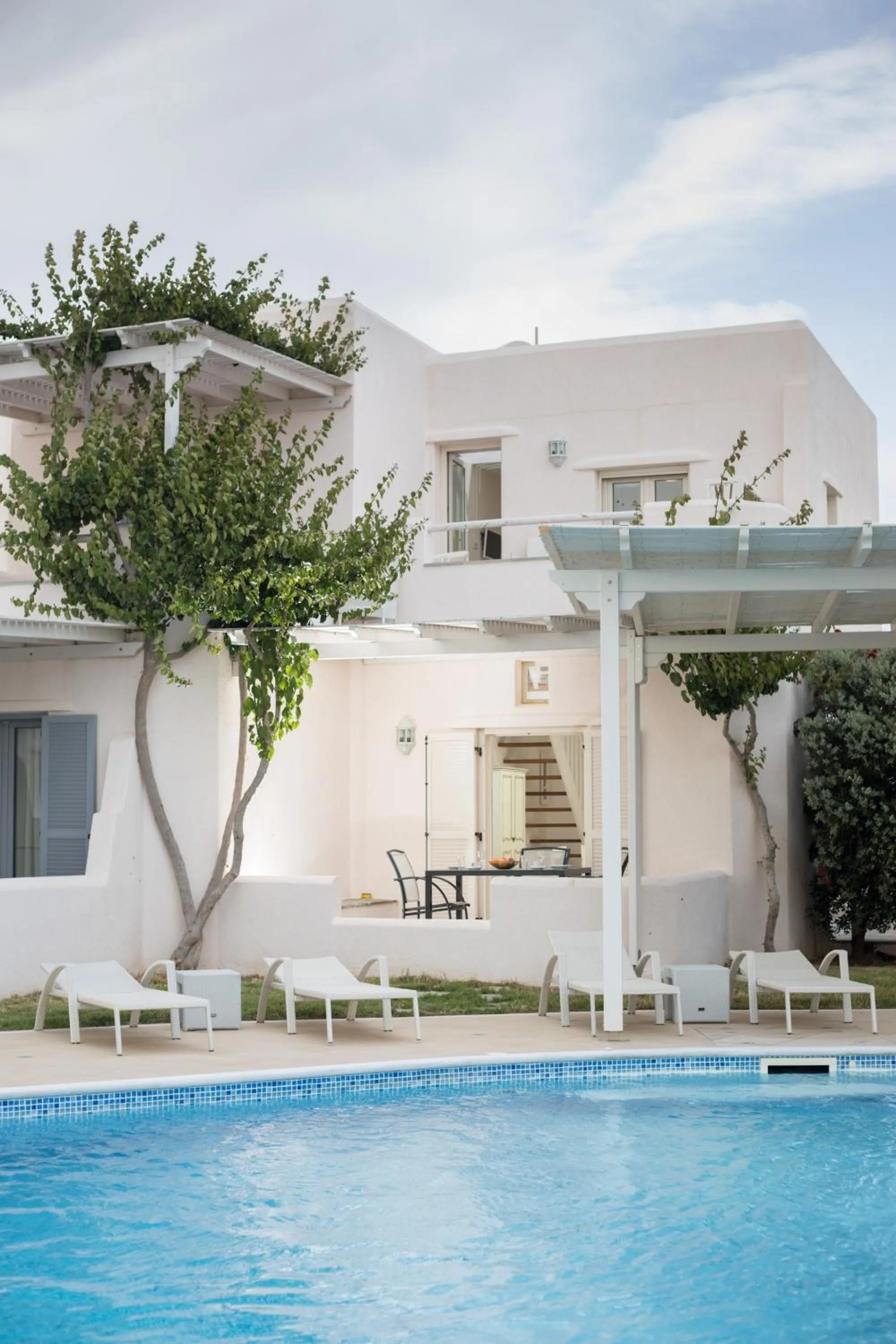 Patio in Iliada Villas