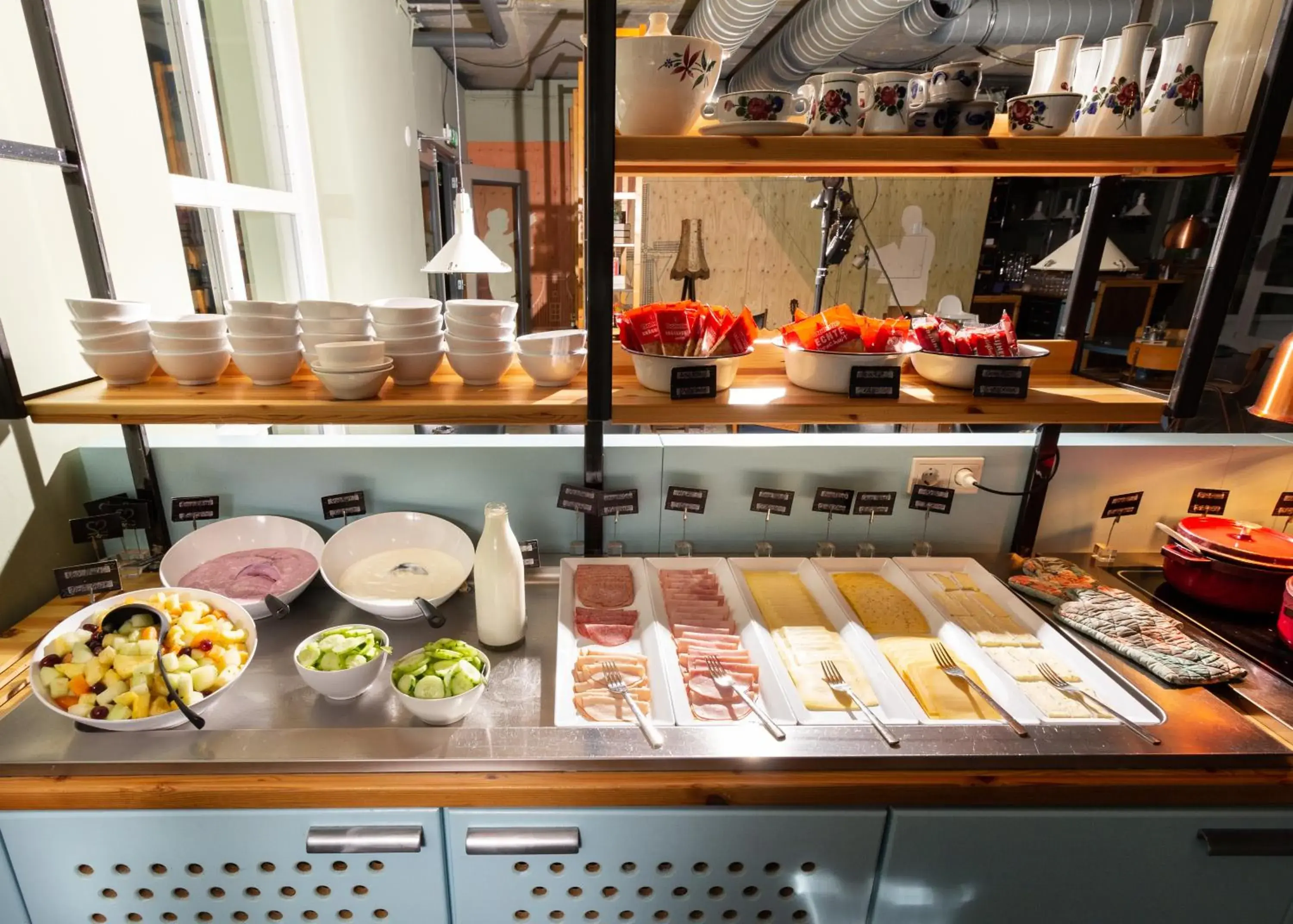 Buffet breakfast in Best Western Zaan Inn Buffet breakfast in Best Western Zaan Inn