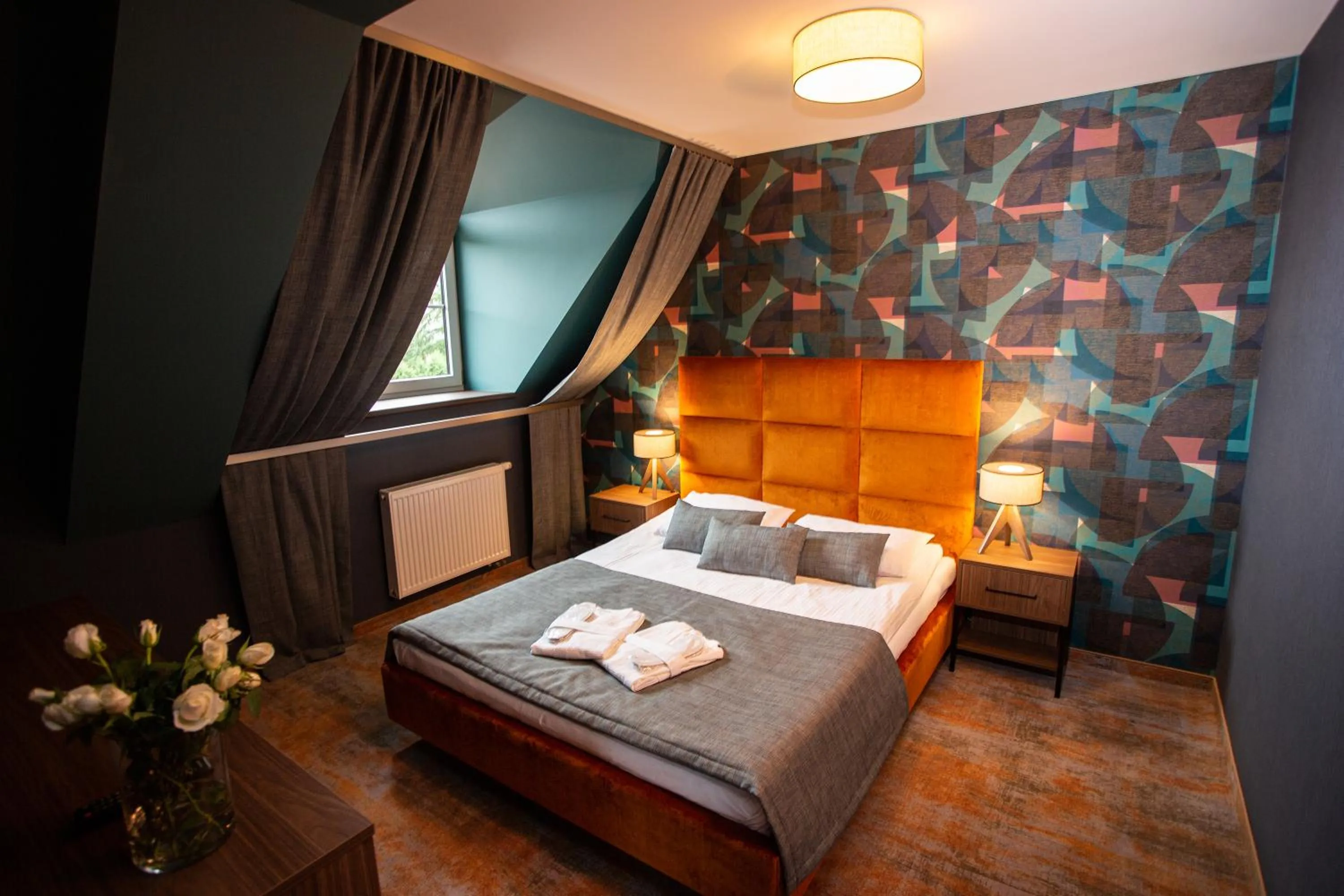 Bed in Hotel Styl 70