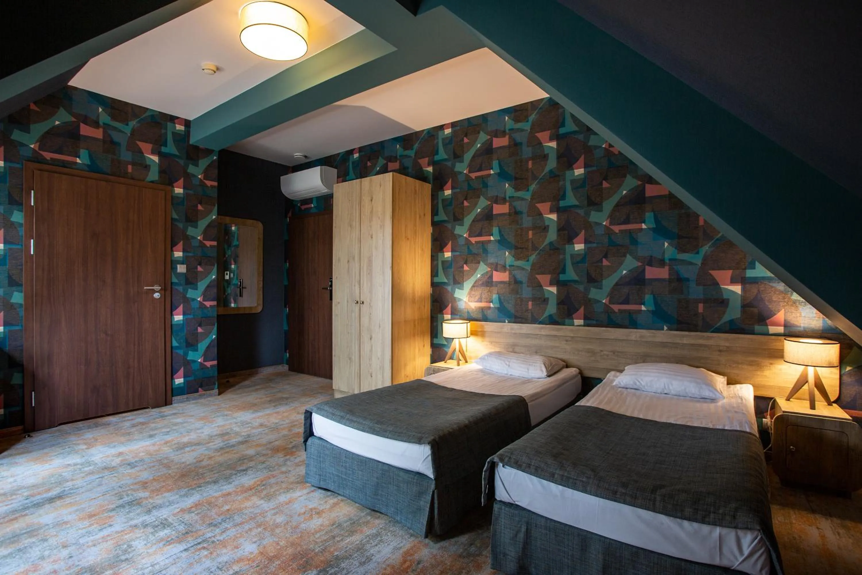 Bed in Hotel Styl 70