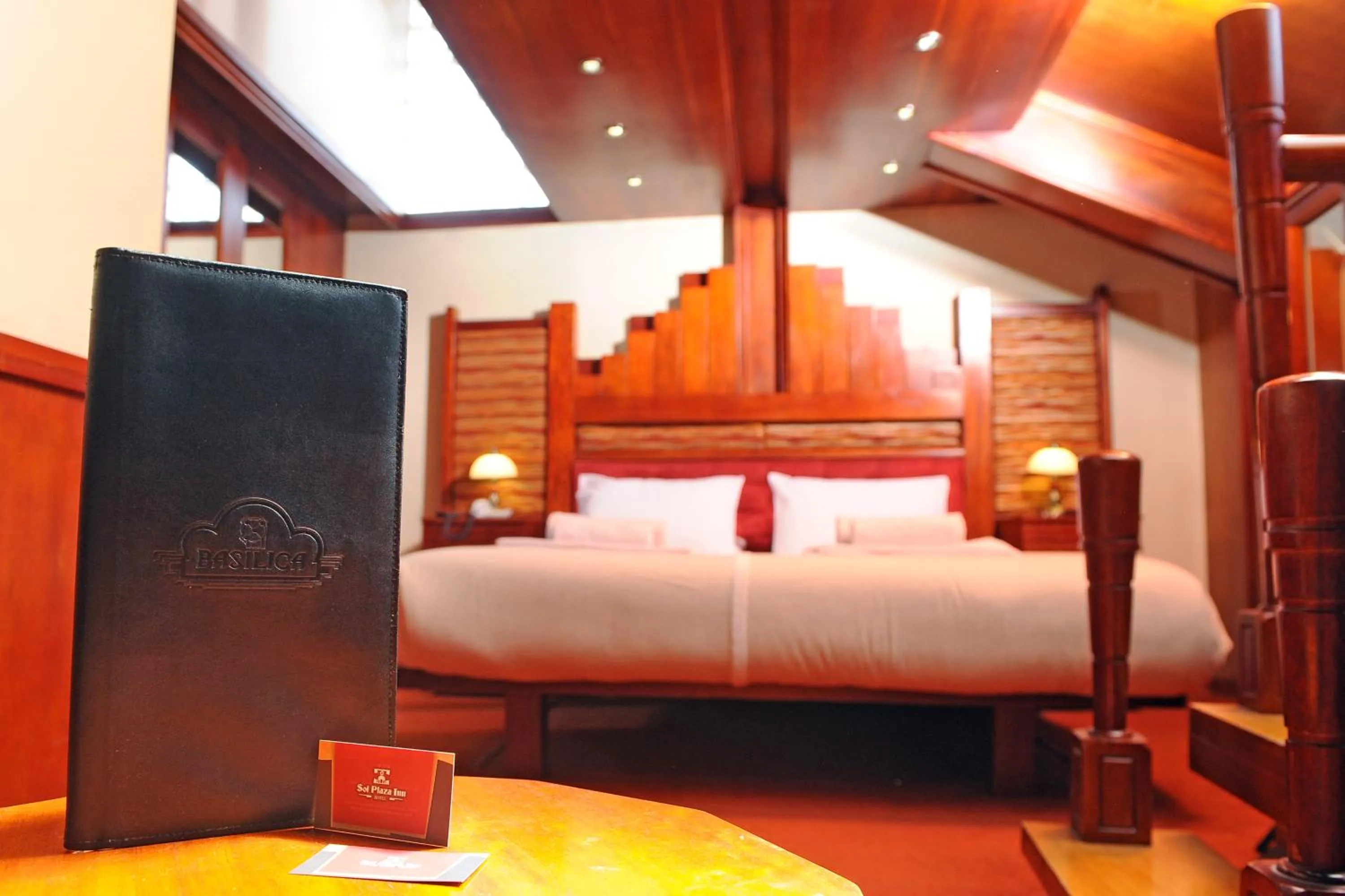 Bed in Hotel Waynapicchu