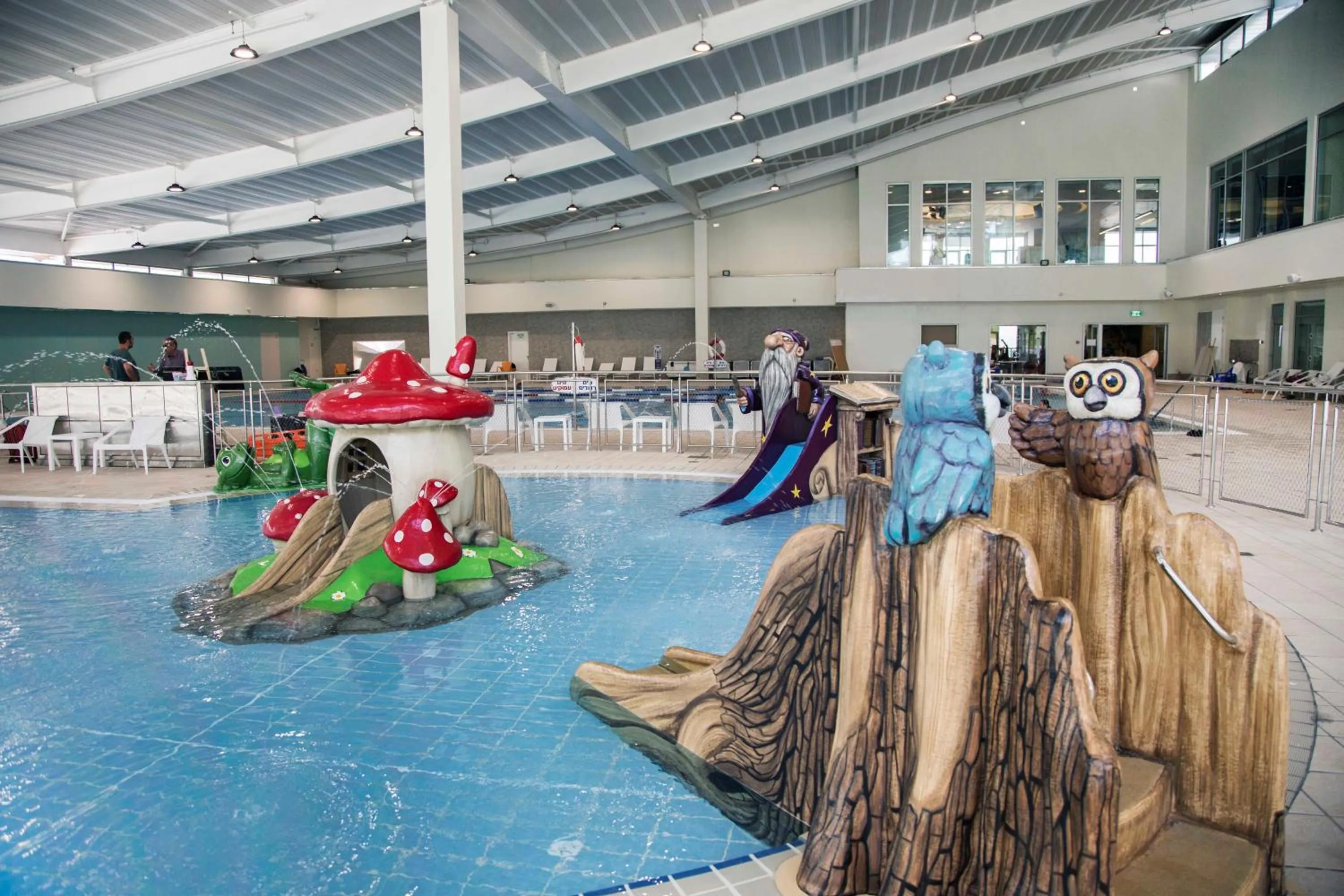 Swimming pool in Ramat Rachel Resort