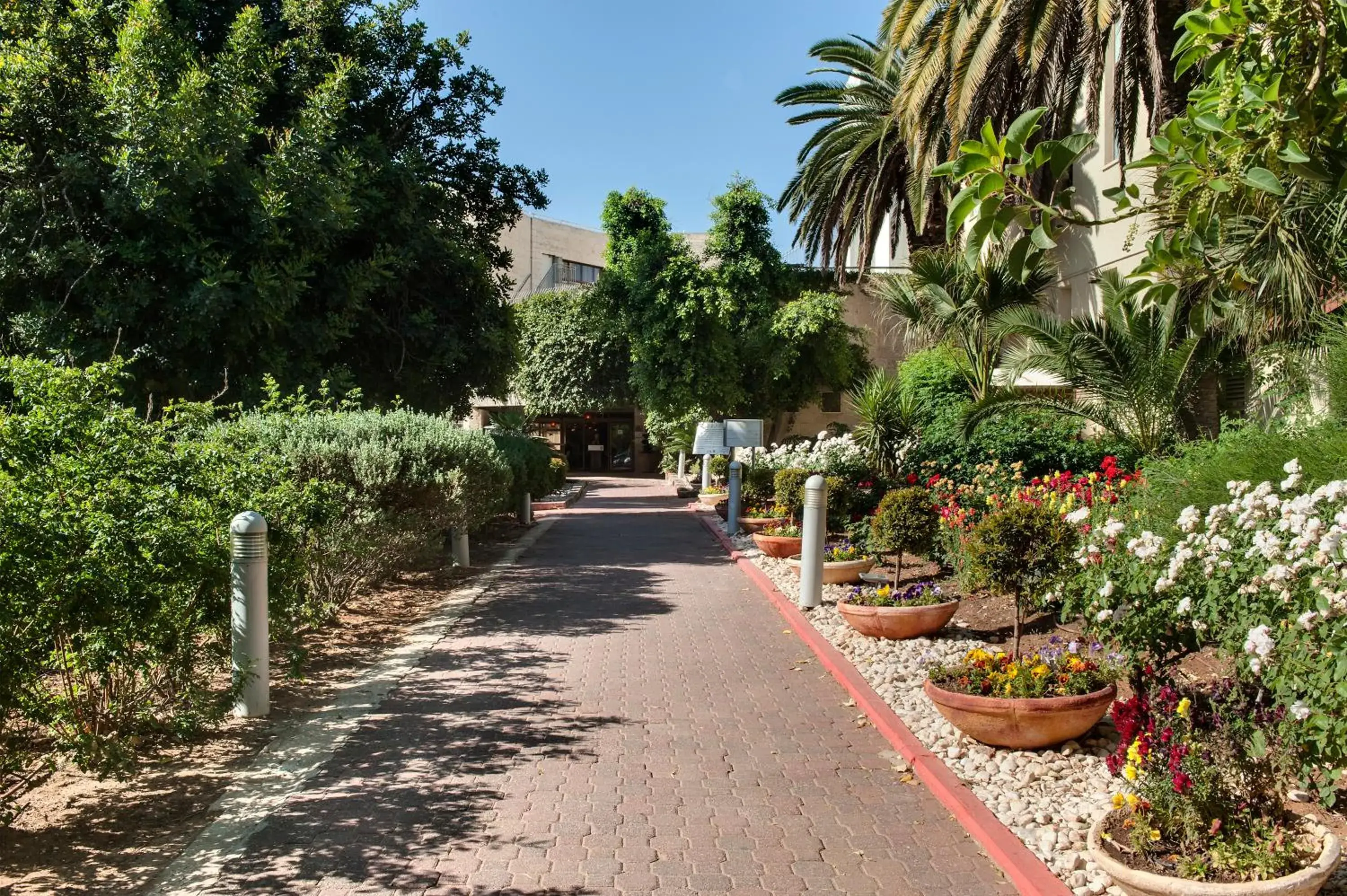 Property building in Ramat Rachel Resort Property building in Ramat Rachel Resort