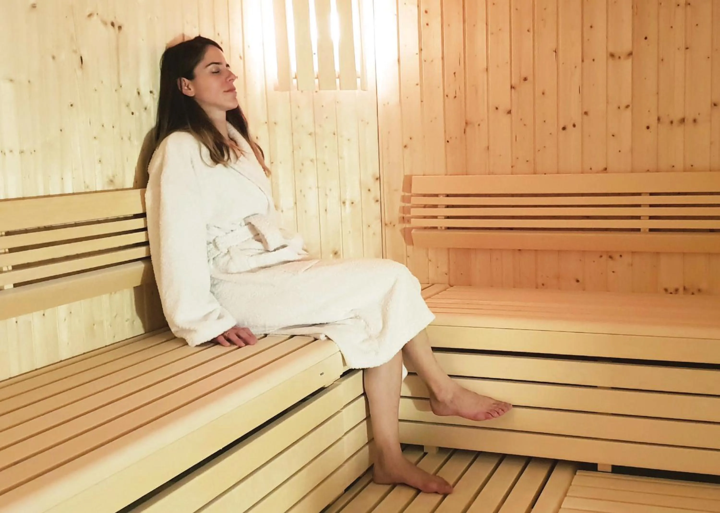 Sauna in Ramat Rachel Resort