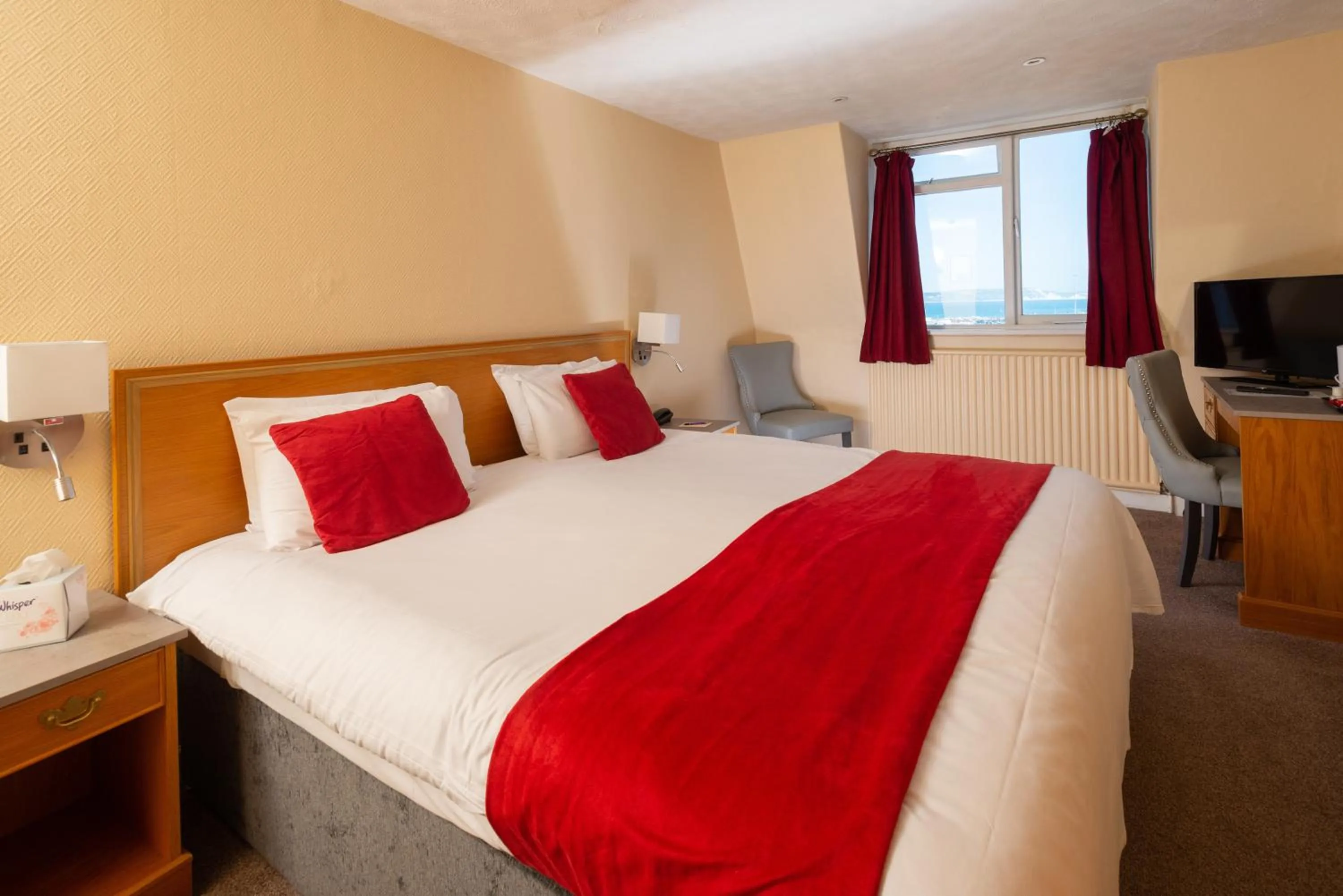 Bedroom, Bed in Hotel Rex