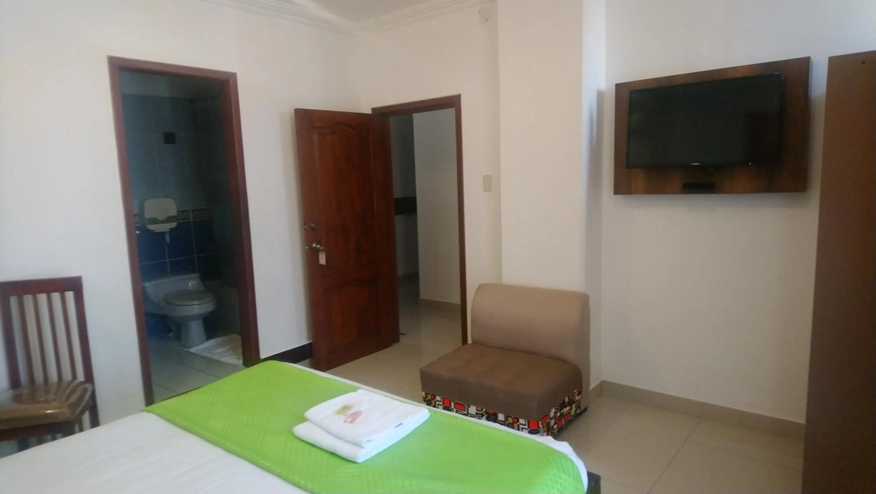 Bed in Hostal Perla Real Inn
