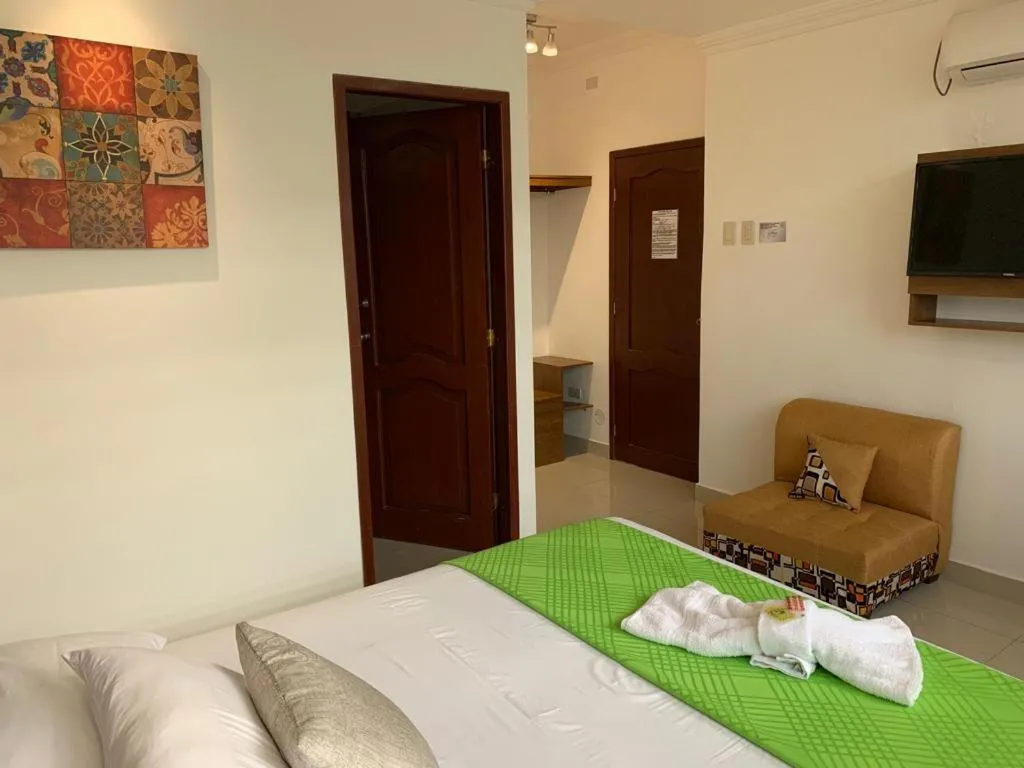 Bed in Hostal Perla Real Inn