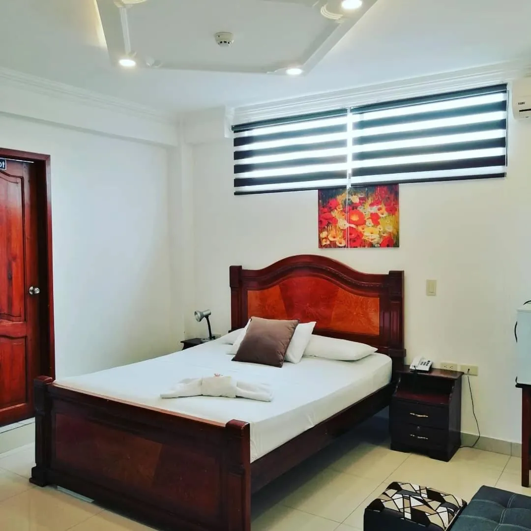 Bed in Hostal Perla Real Inn