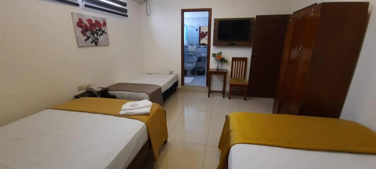 Bed in Hostal Perla Real Inn