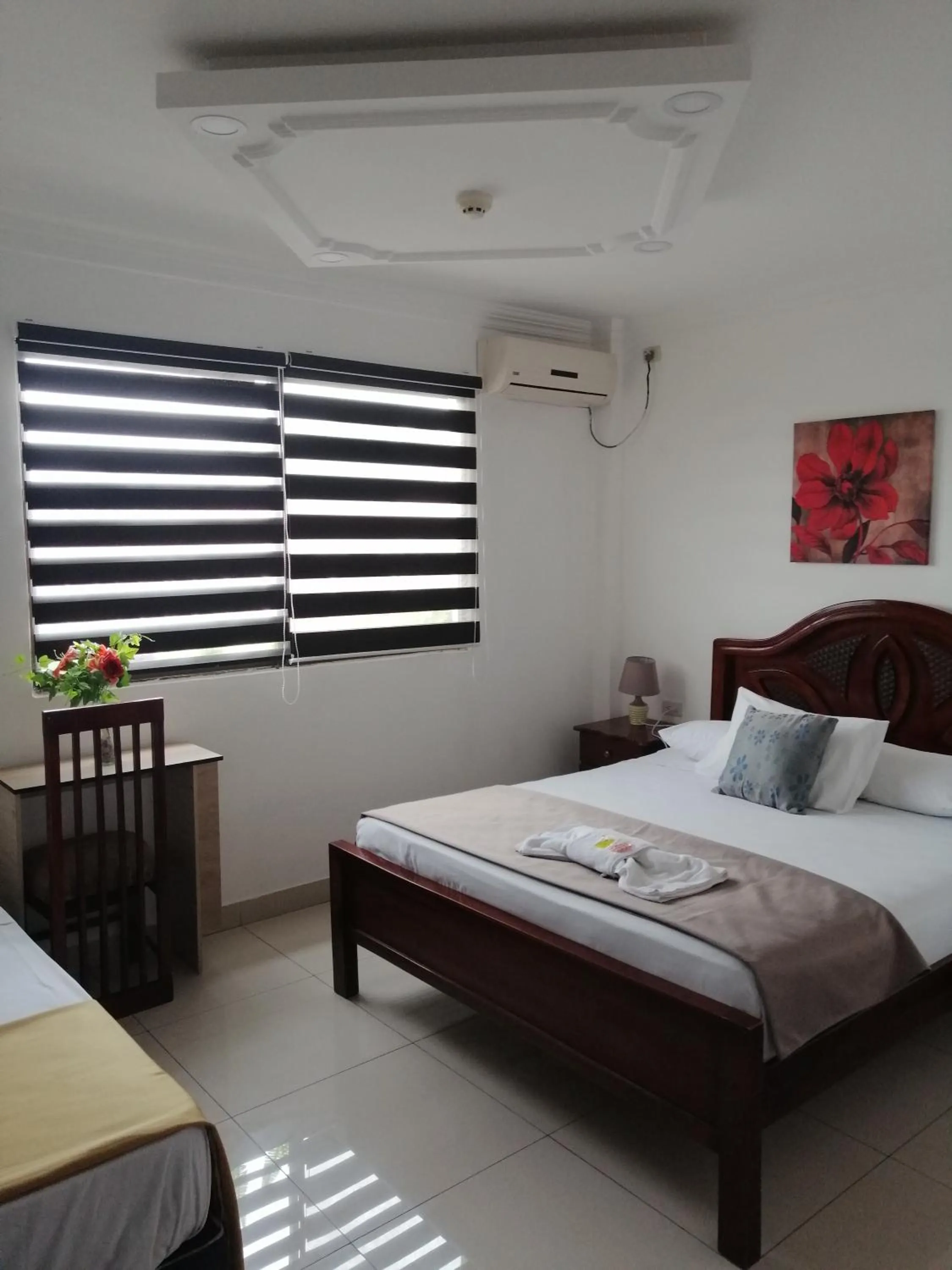 Bed in Hostal Perla Real Inn