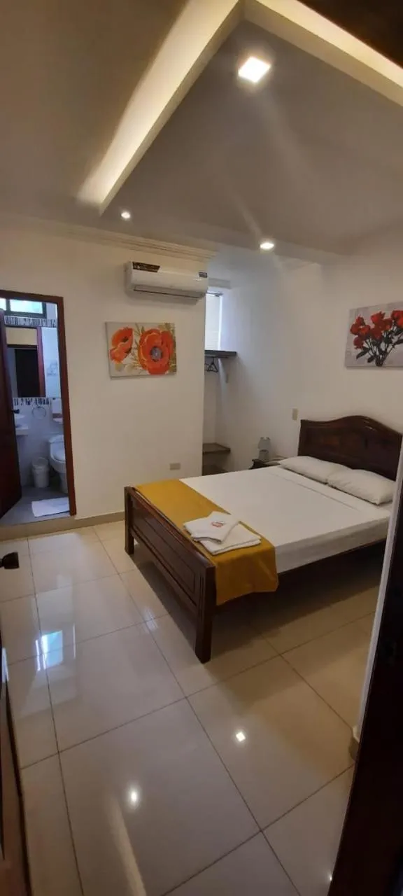Bed in Hostal Perla Real Inn