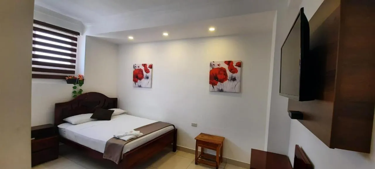 Bed in Hostal Perla Real Inn