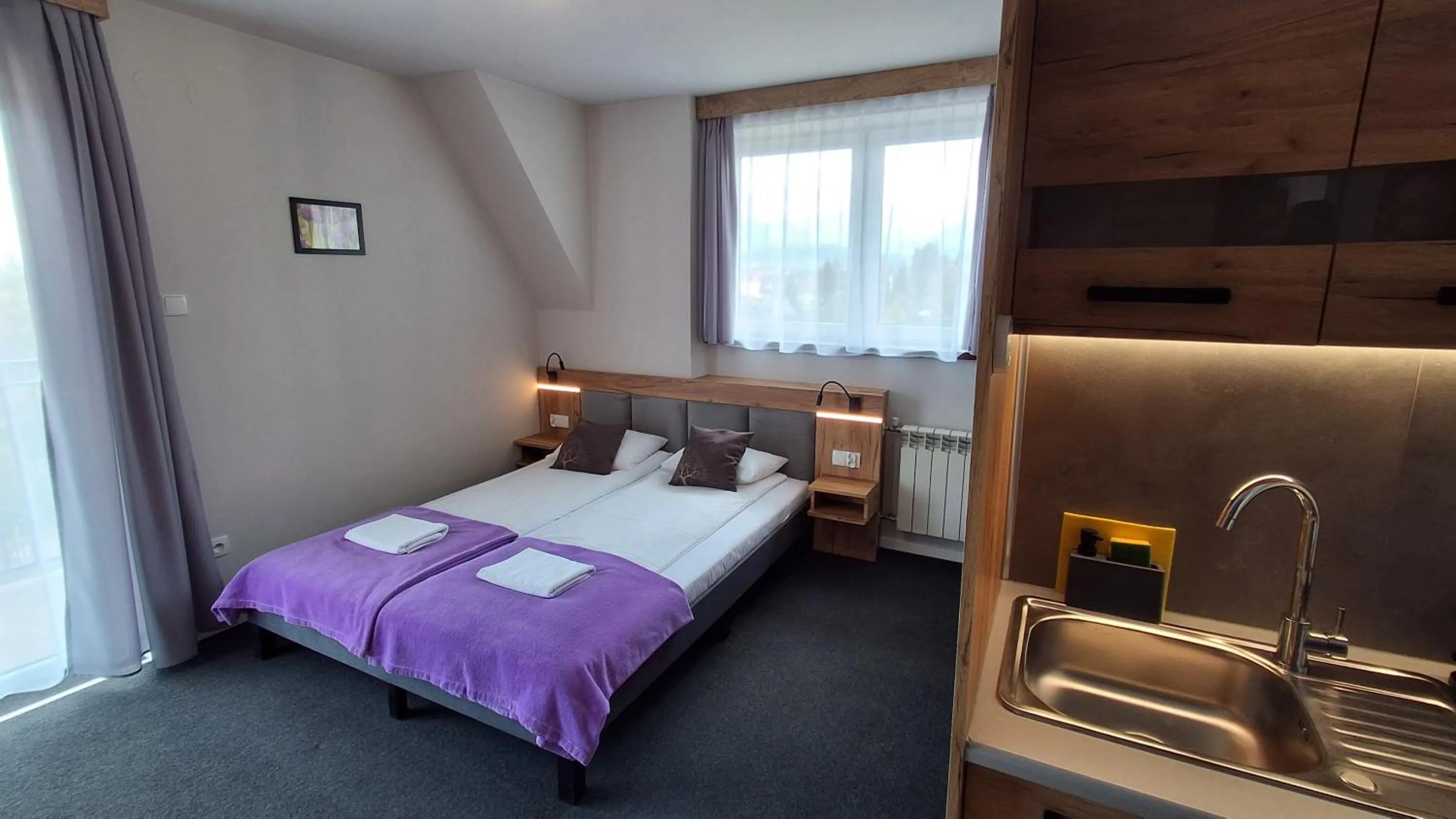 Bed in Willa na Olczańskim Wierchu