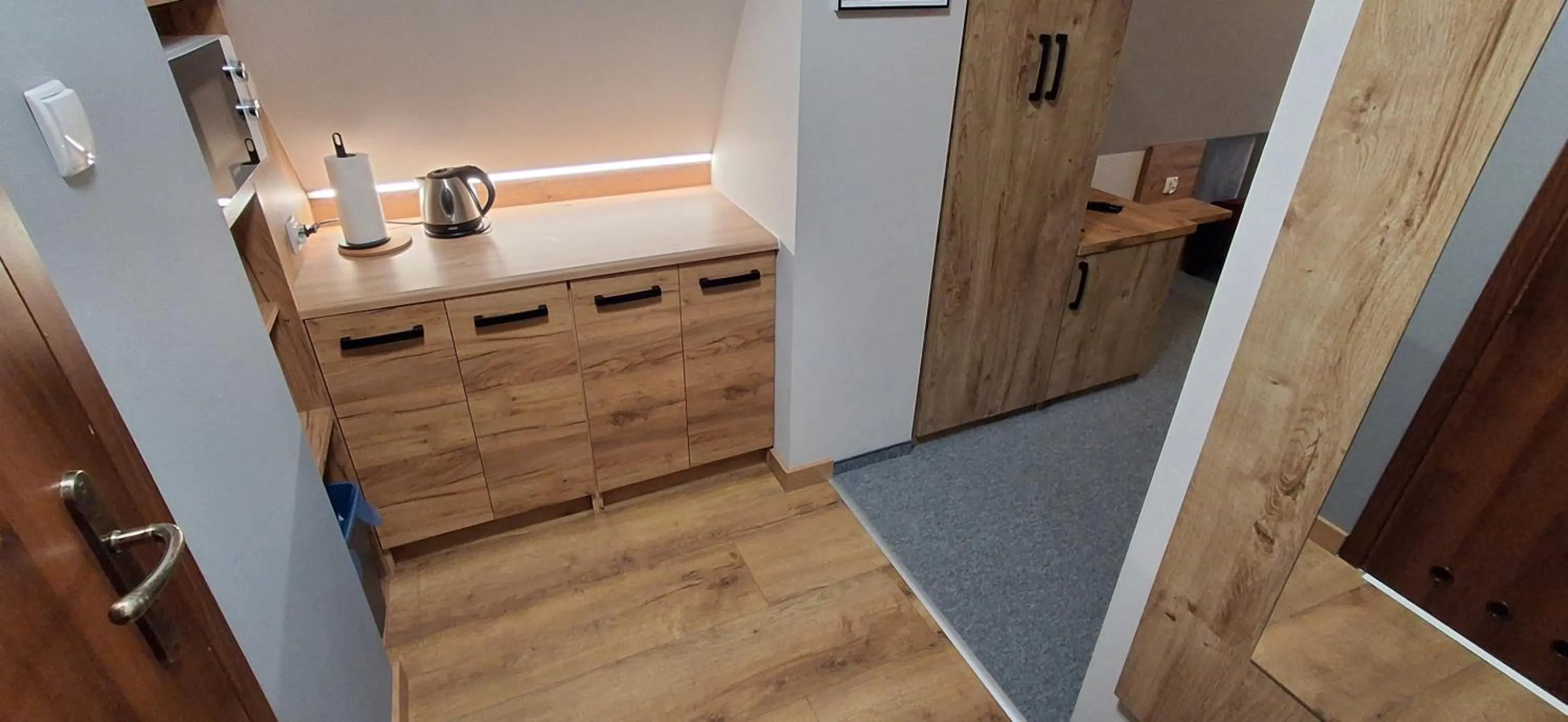 Kitchen or kitchenette in Willa na Olczańskim Wierchu - apartamenty i pokoje