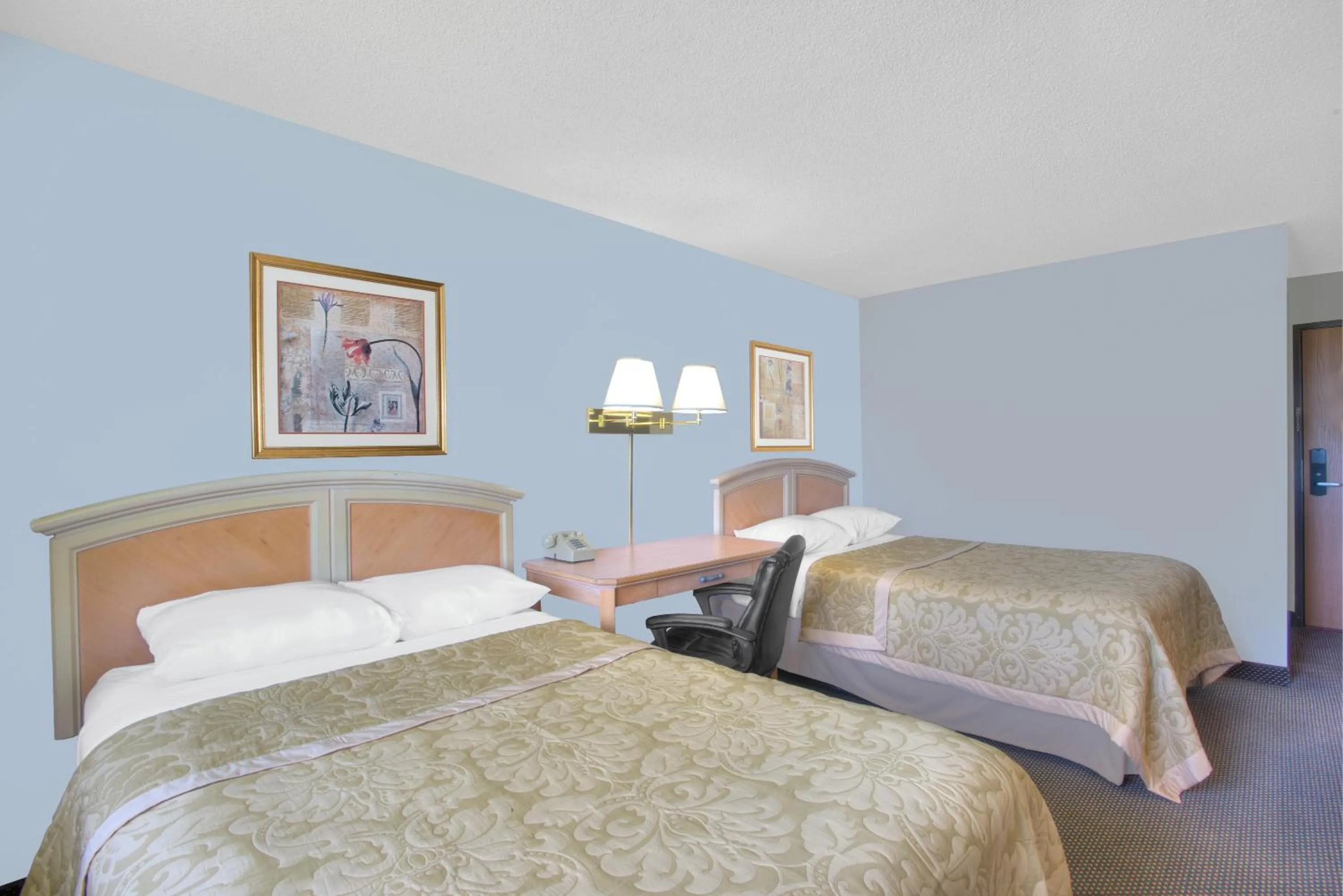 Bed in Super 8 by Wyndham Augusta