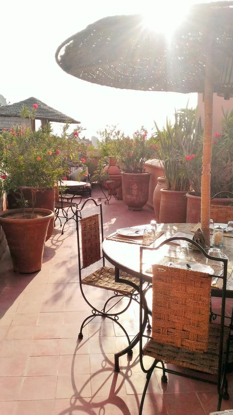 Balcony/Terrace in Riad Miski