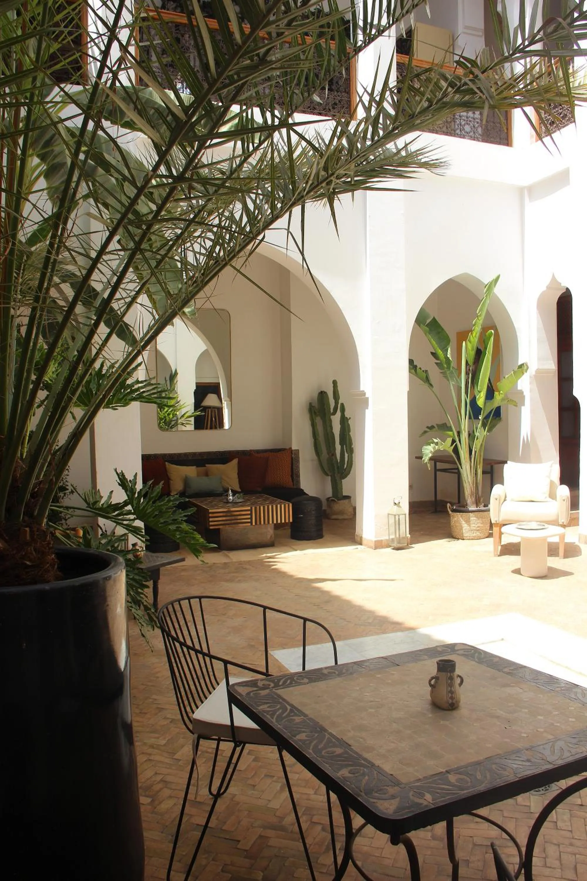 Patio in Riad Miski