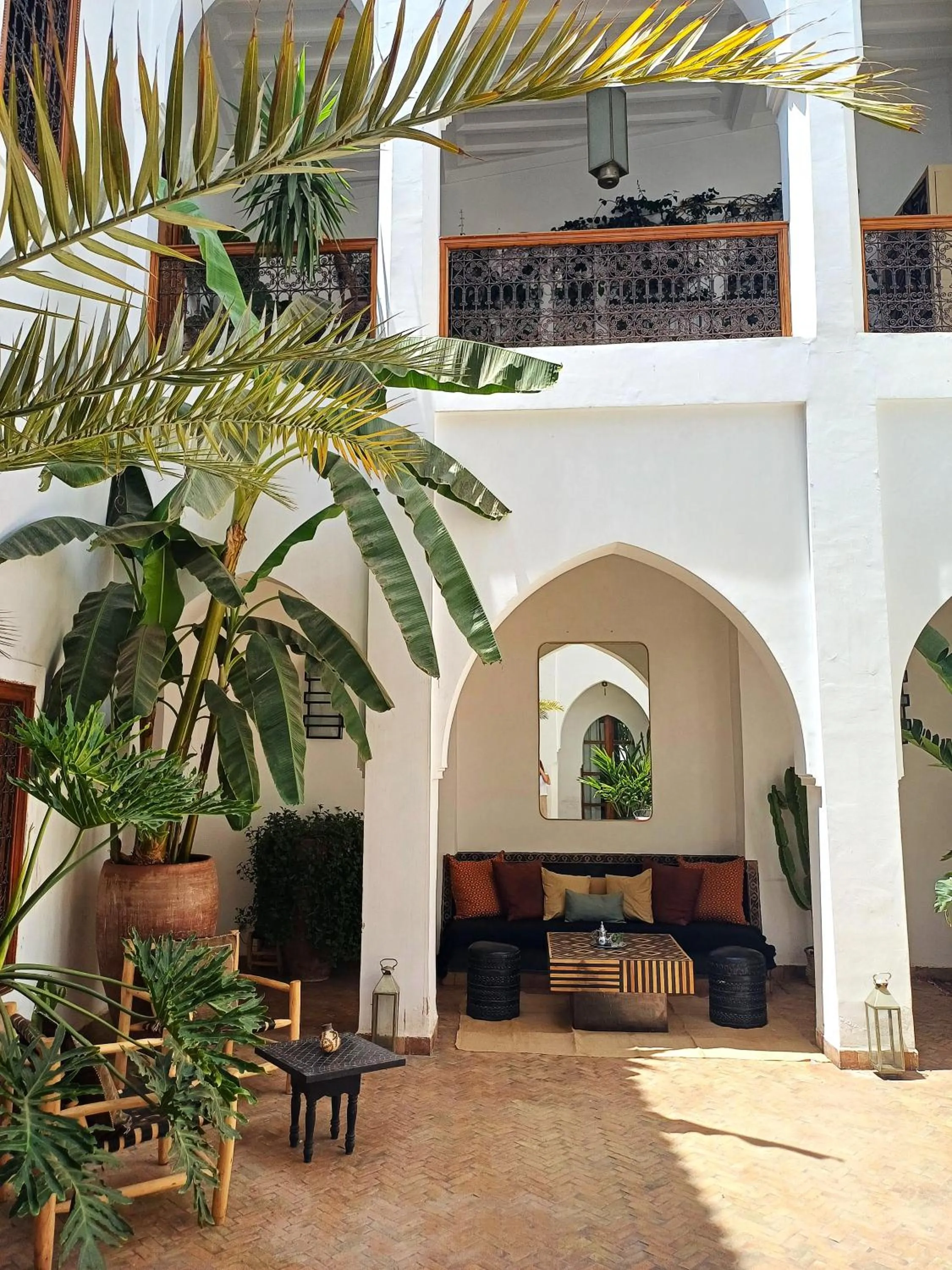 Patio in Riad Miski