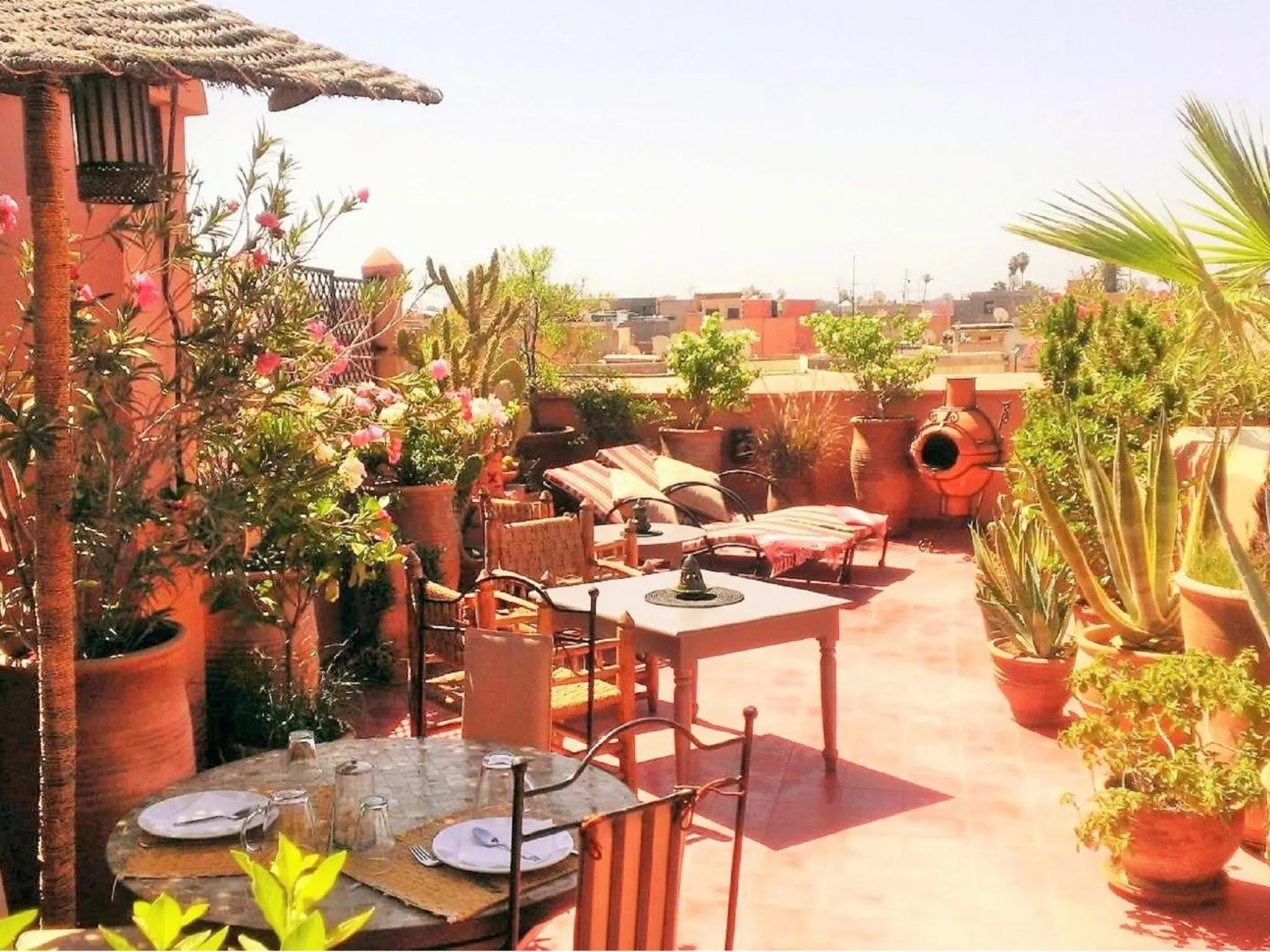 Balcony/Terrace in Riad Miski