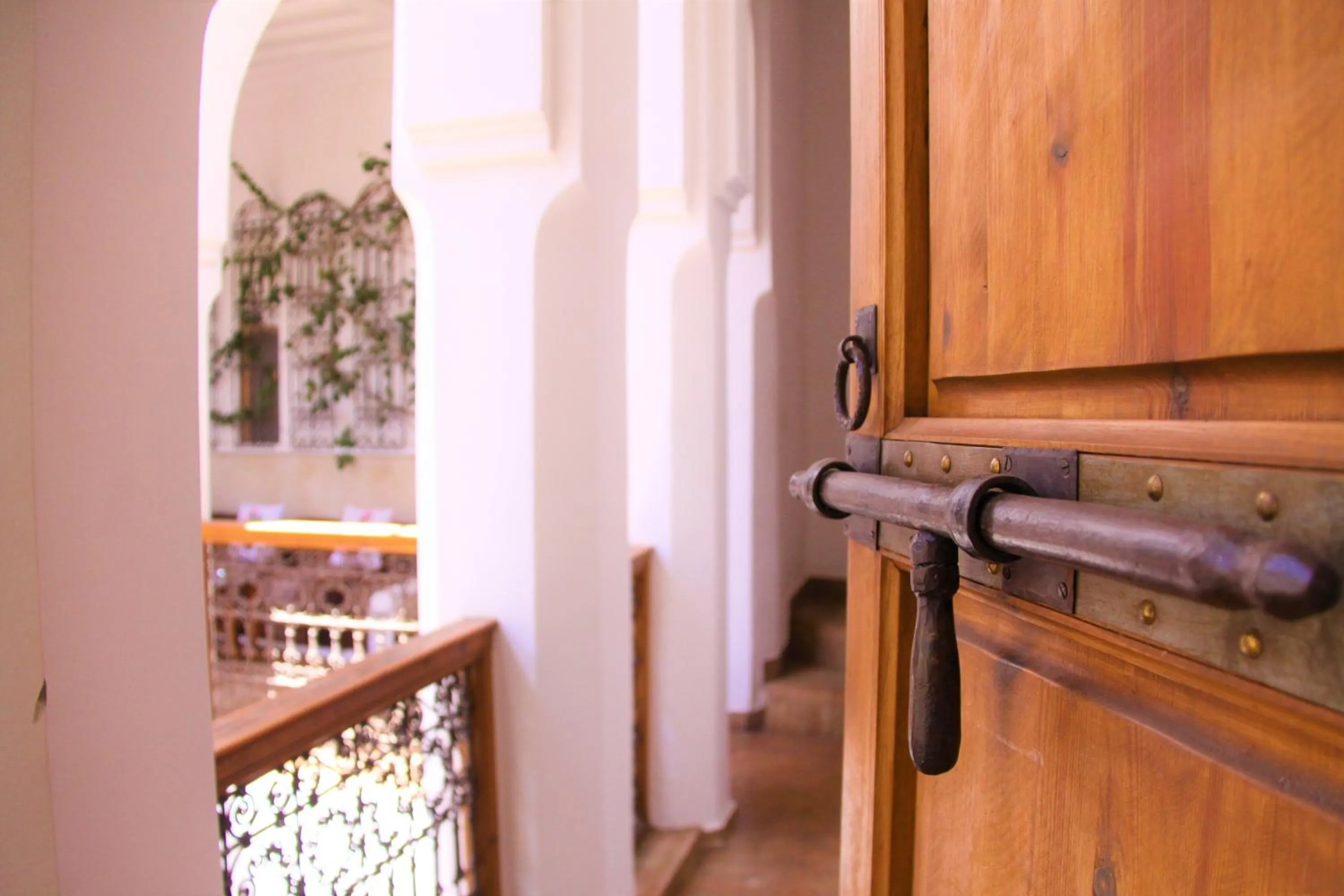Decorative detail in Riad Miski