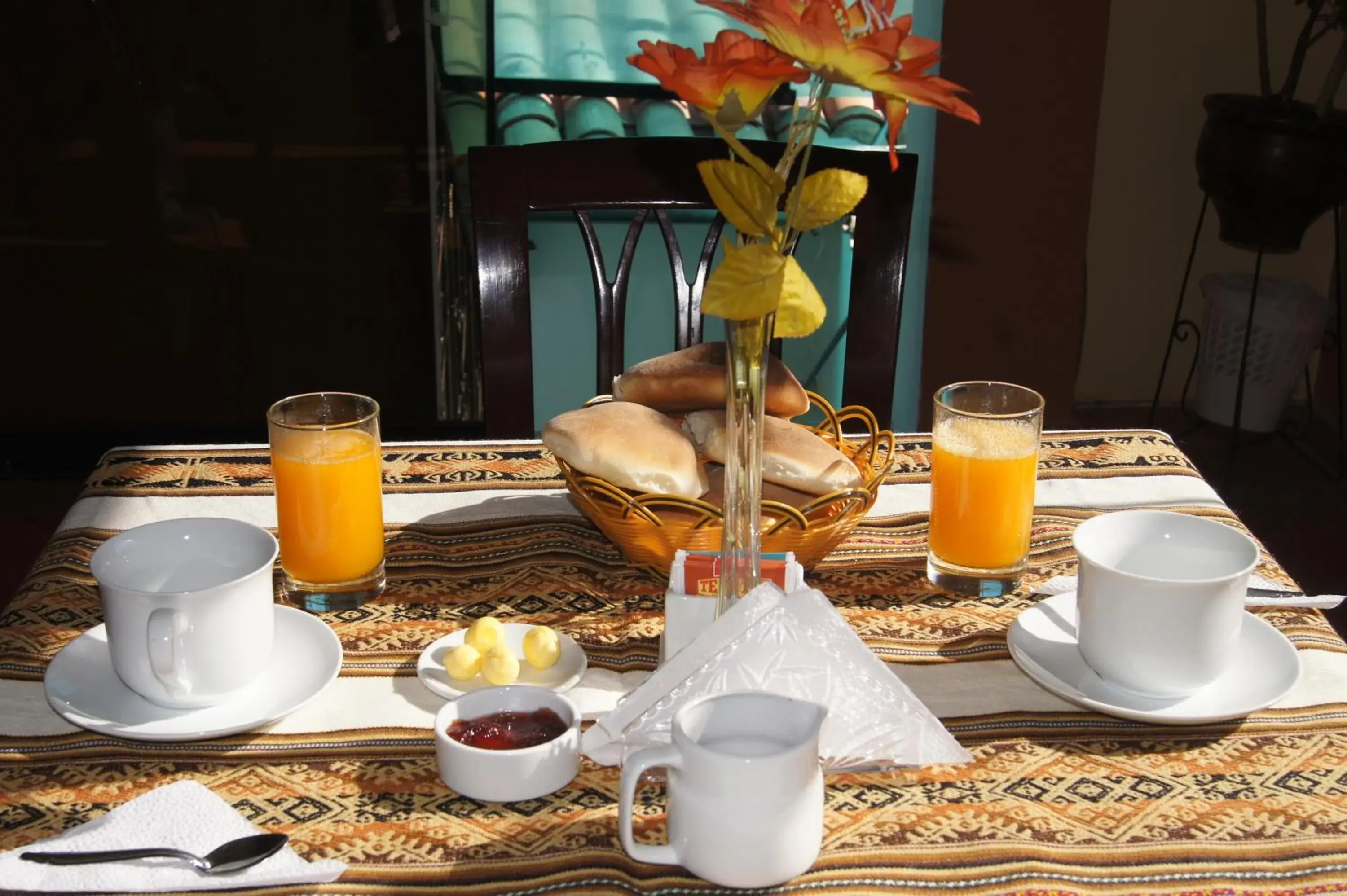 Food and drinks in Hatun Quilla Food and drinks in Hatun Quilla