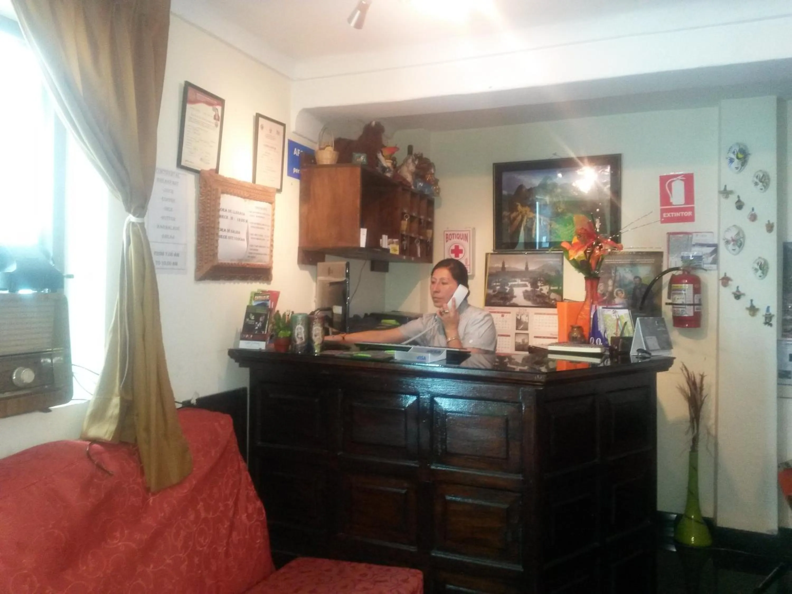 Staff in Hatun Quilla