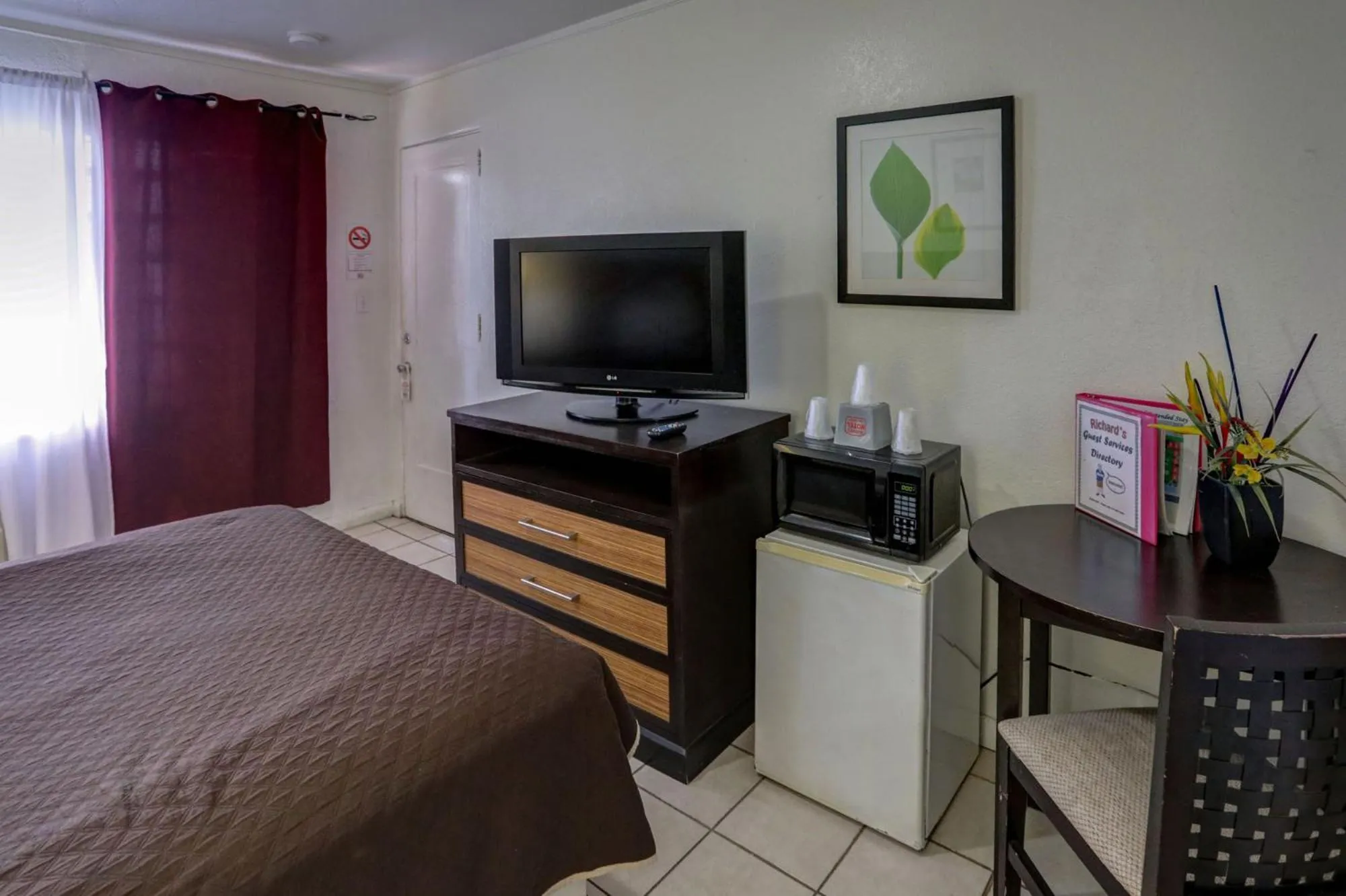 Bed in Richard's Hotel