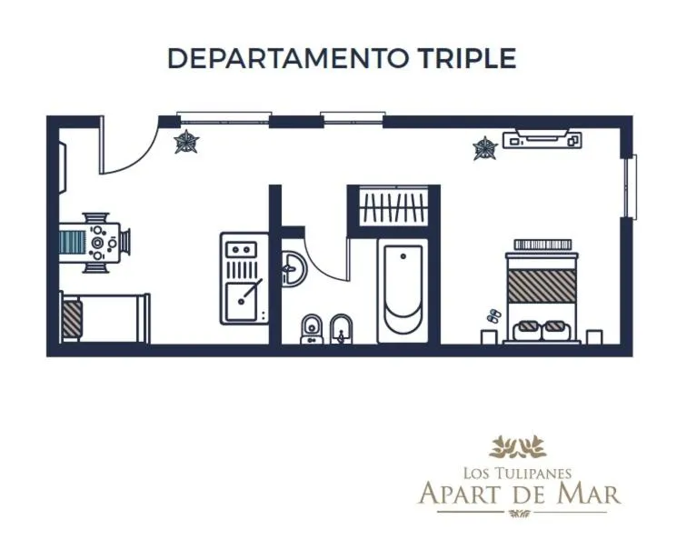 Los Tulipanes Apart de Mar