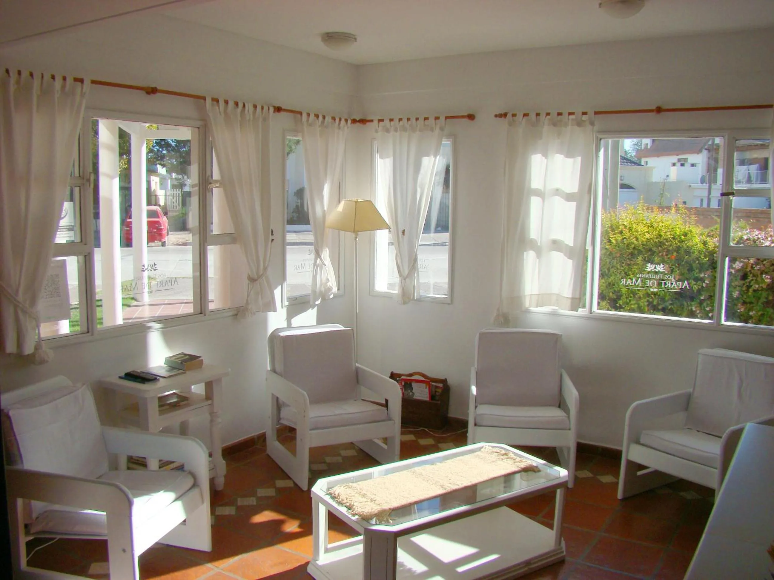 Lobby or reception in Los Tulipanes Apart de Mar